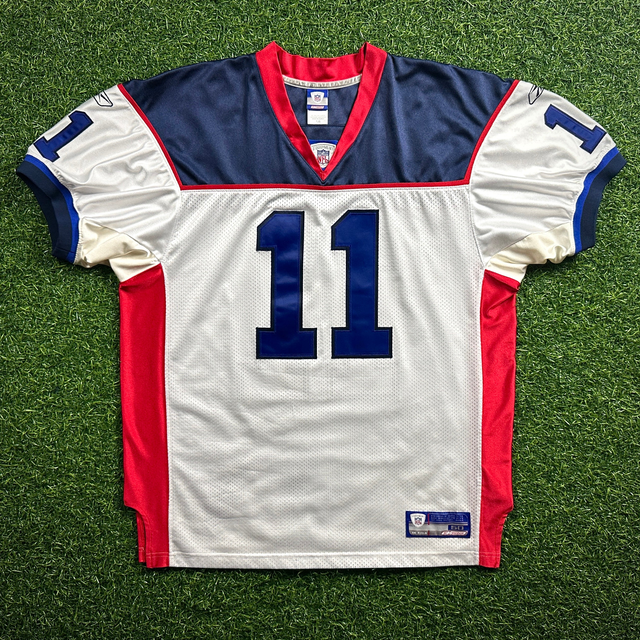 2002 Reebok NFL Authentic Jersey Buffalo Bills Drew Bledsoe Sz. 52 Vintage
