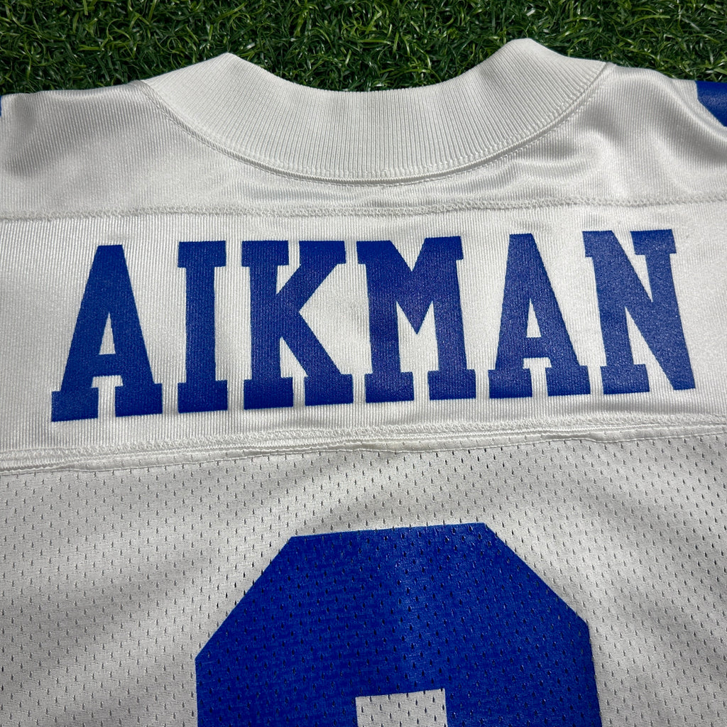 1995 Wilson NFL Authentic Jersey Dallas Cowboys Troy Aikman Sz. 50 Vintage