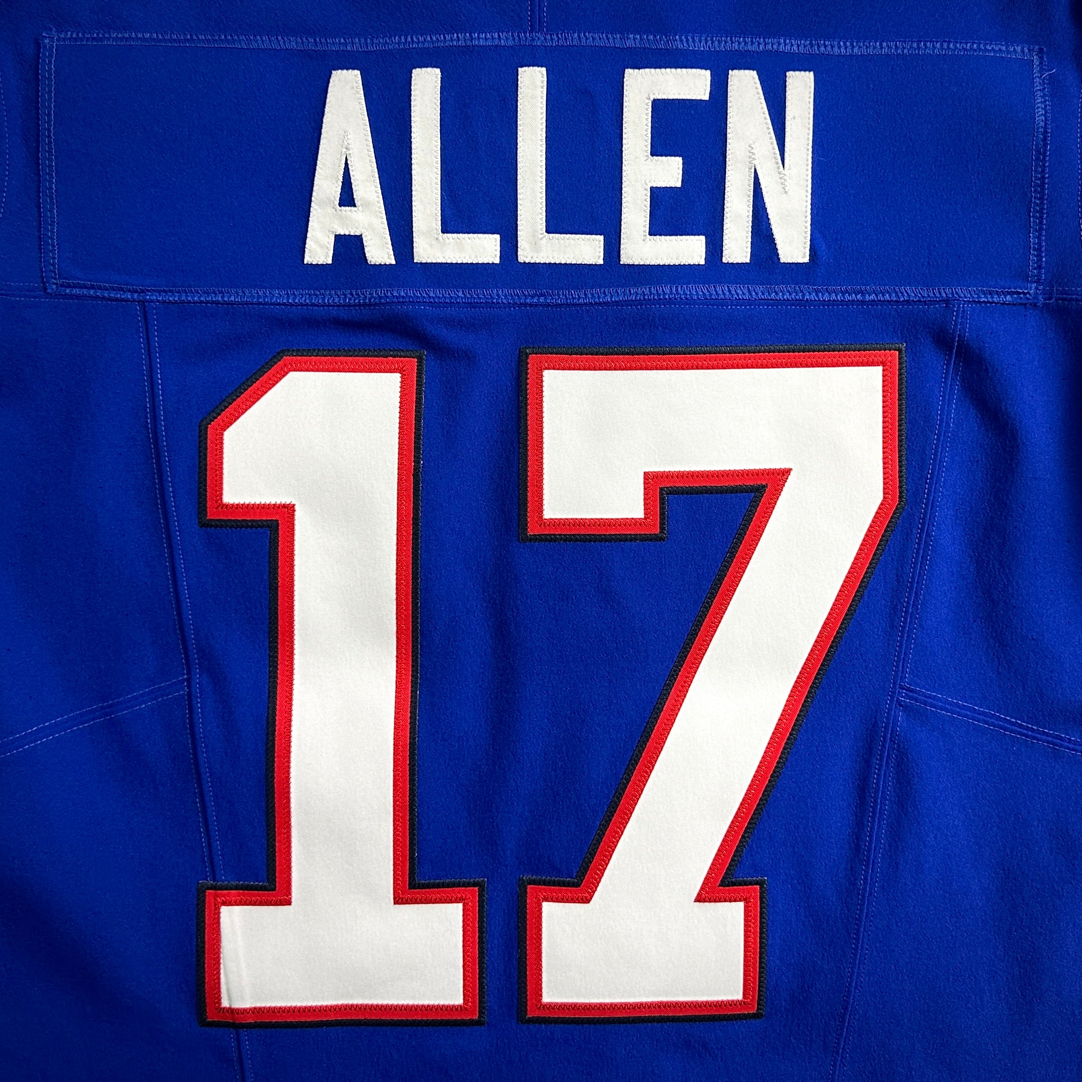 New! 2025 Nike NFL Vapor FUSE Elite Authentic Jersey Buffalo Bills Josh Allen Sz. 44 Blue Home