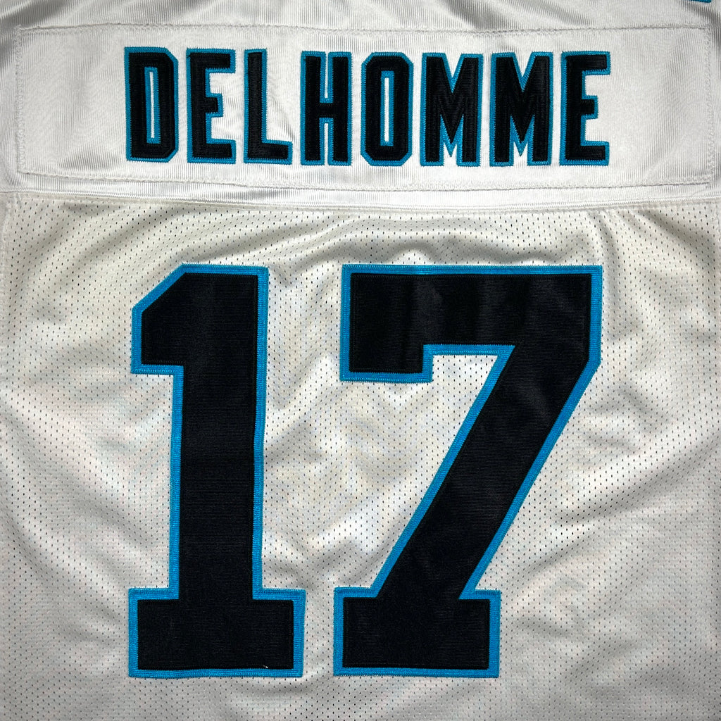 2003 Reebok NFL Authentic Jersey Carolina Panthers Jake Delhomme Sz. 48 Vintage