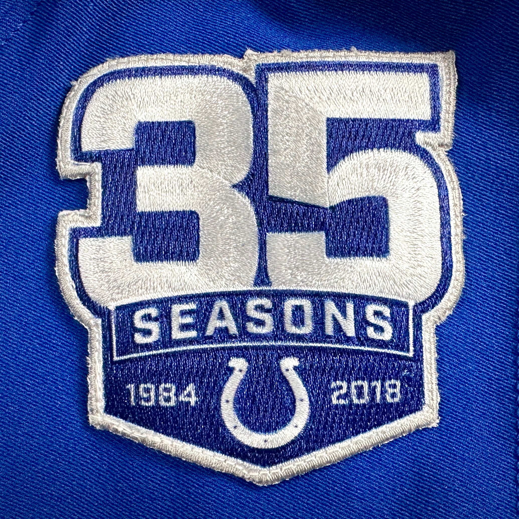 2018 Nike NFL Game-Used Jersey Indianapolis Colts Daurice Fountain Team COA