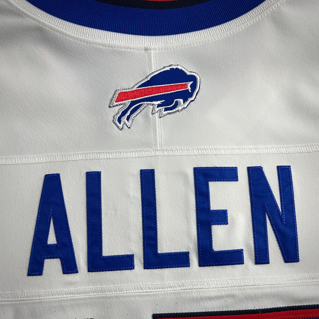 New! 2025 Nike NFL Vapor FUSE Elite Authentic Jersey Buffalo Bills Josh Allen Sz. 48 White Road