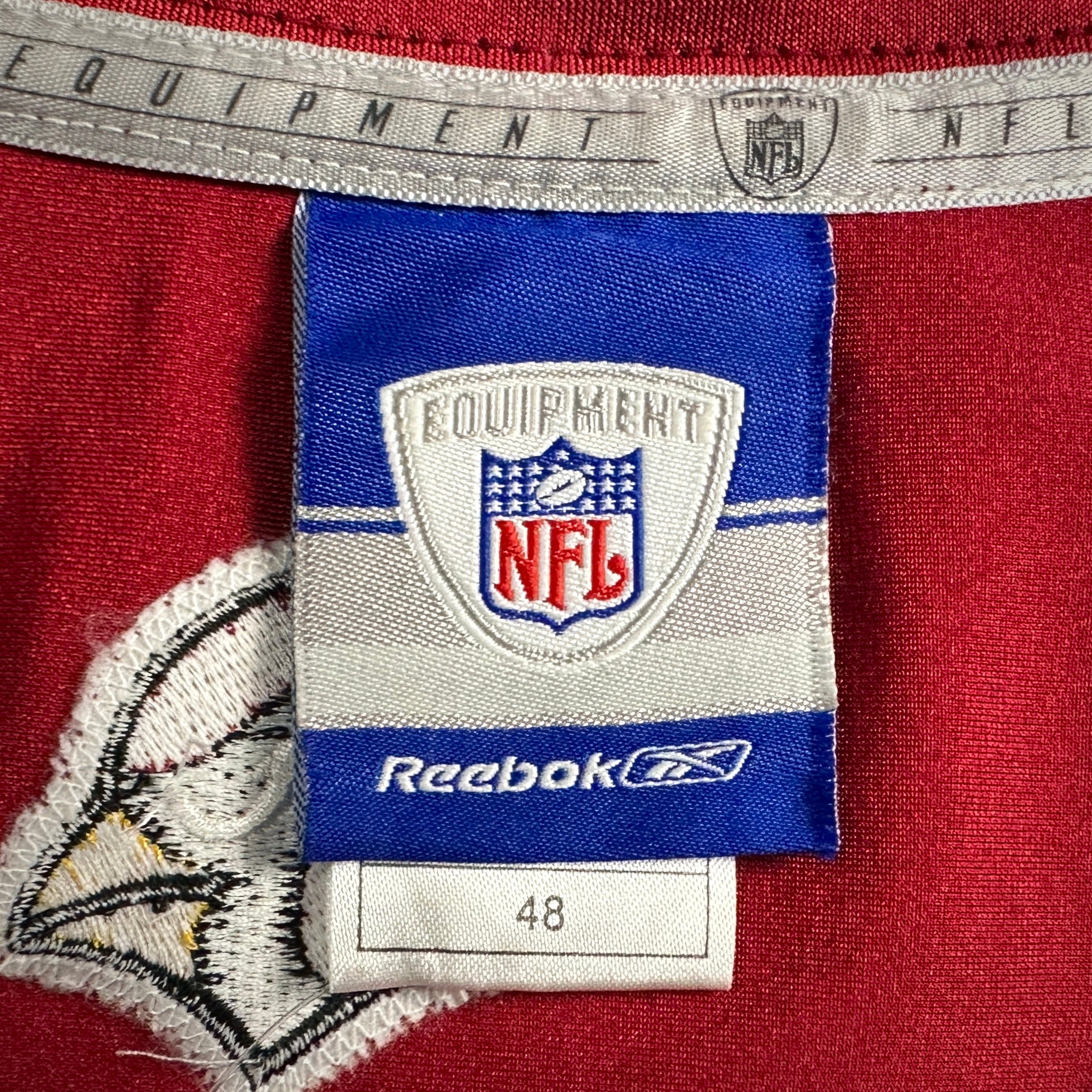 New! 2007 Reebok NFL Authentic Jersey Arizona Cardinals Anquan Boldin Sz. 48 NWT