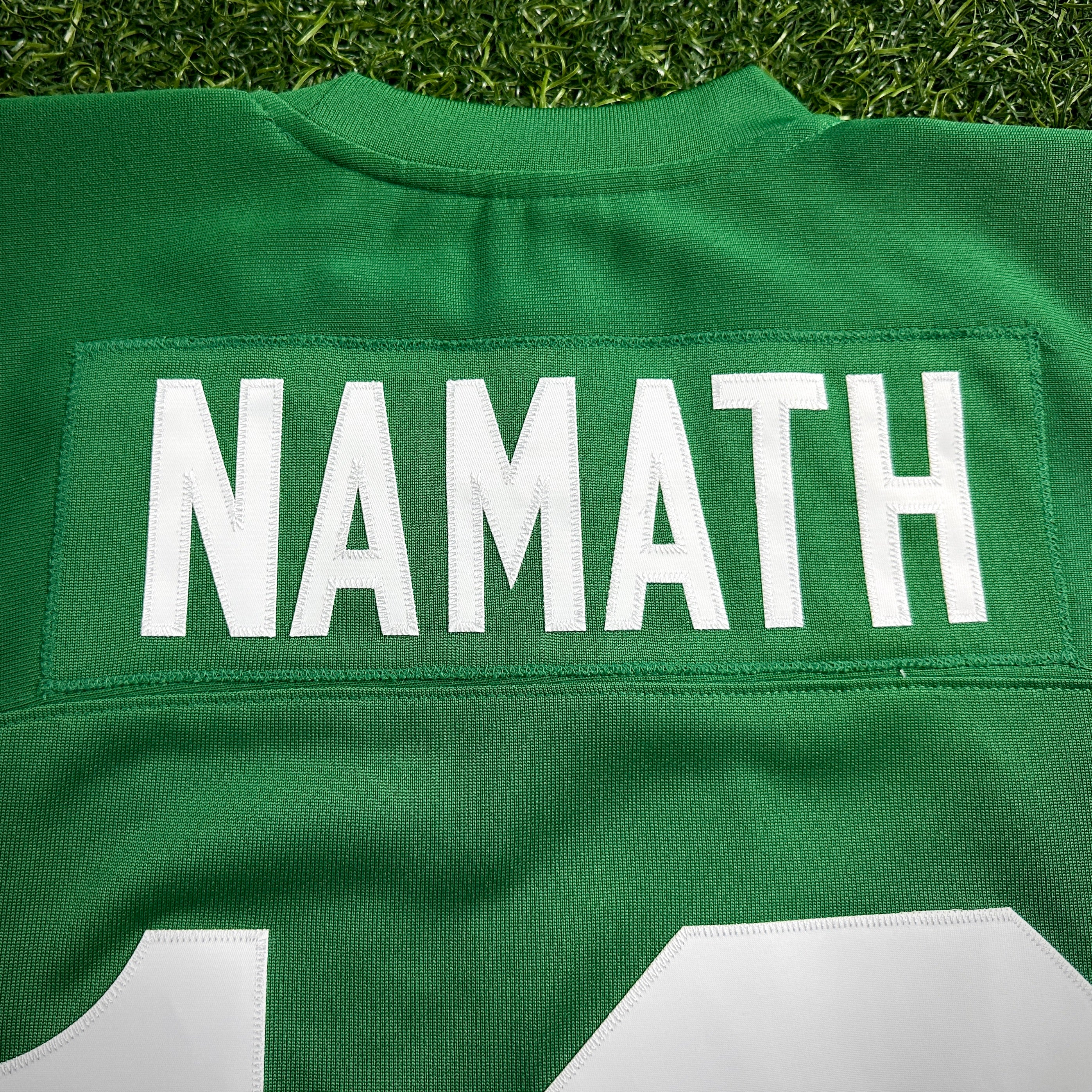 New! Mitchell & Ness AFL 1968 Authentic Throwback Jersey New York Jets Joe Namath Sz. 40 (M)
