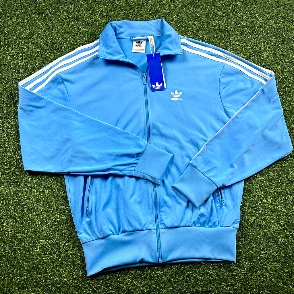 New! Adidas Firebird Track Jacket Men’s Sz. S Blue Burst Trefoil Vintage NWT