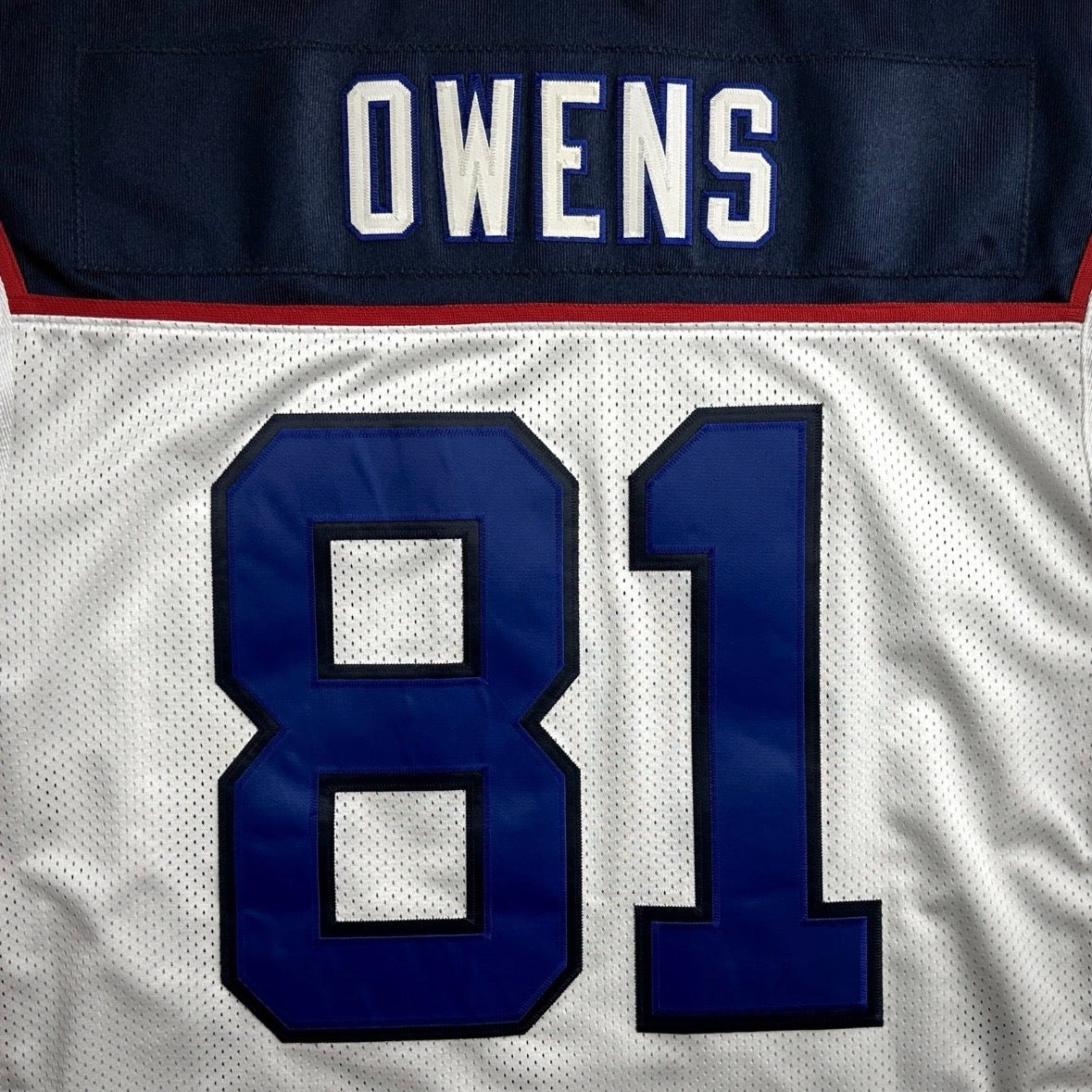 2009 Reebok NFL Authentic Jersey Buffalo Bills Terrell Owens Sz. 52 Vintage HOF