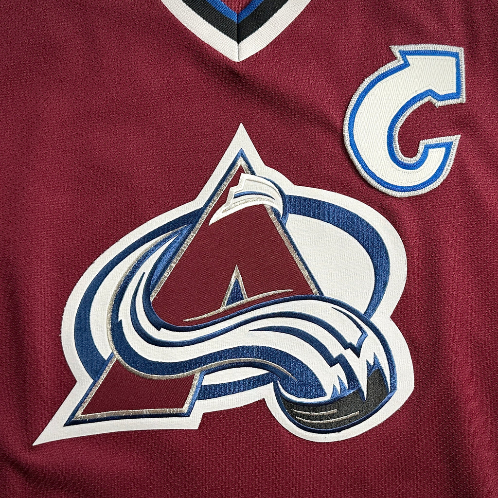 Koho NHL X NFL Mashup Jersey Colorado Avalanche John Elway Sz. L Denver Broncos
