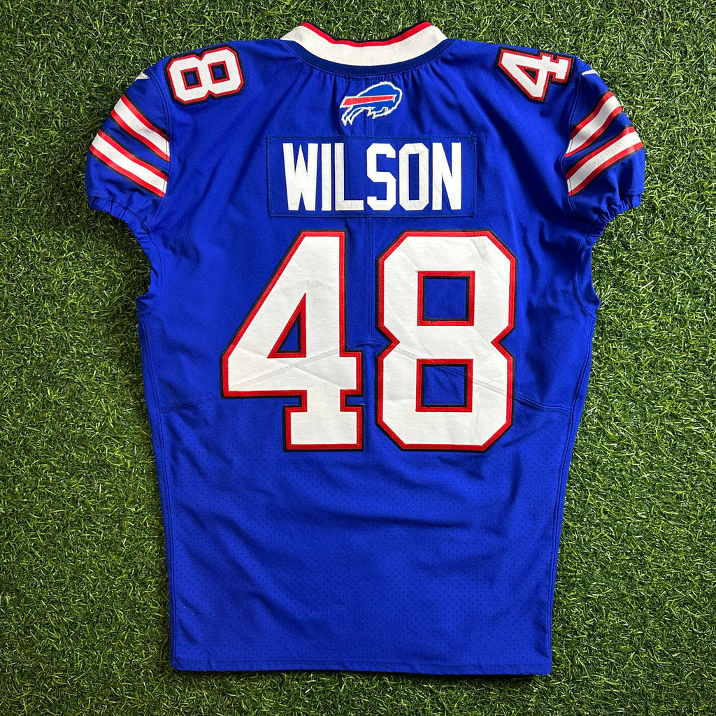 2023 Nike NFL Game-Issued Jersey Buffalo Bills Joel Wilson Sz. 44 Team COA