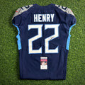 2021 Nike NFL Authentic Jersey Tennessee Titans Derrick Henry Autograph JSA