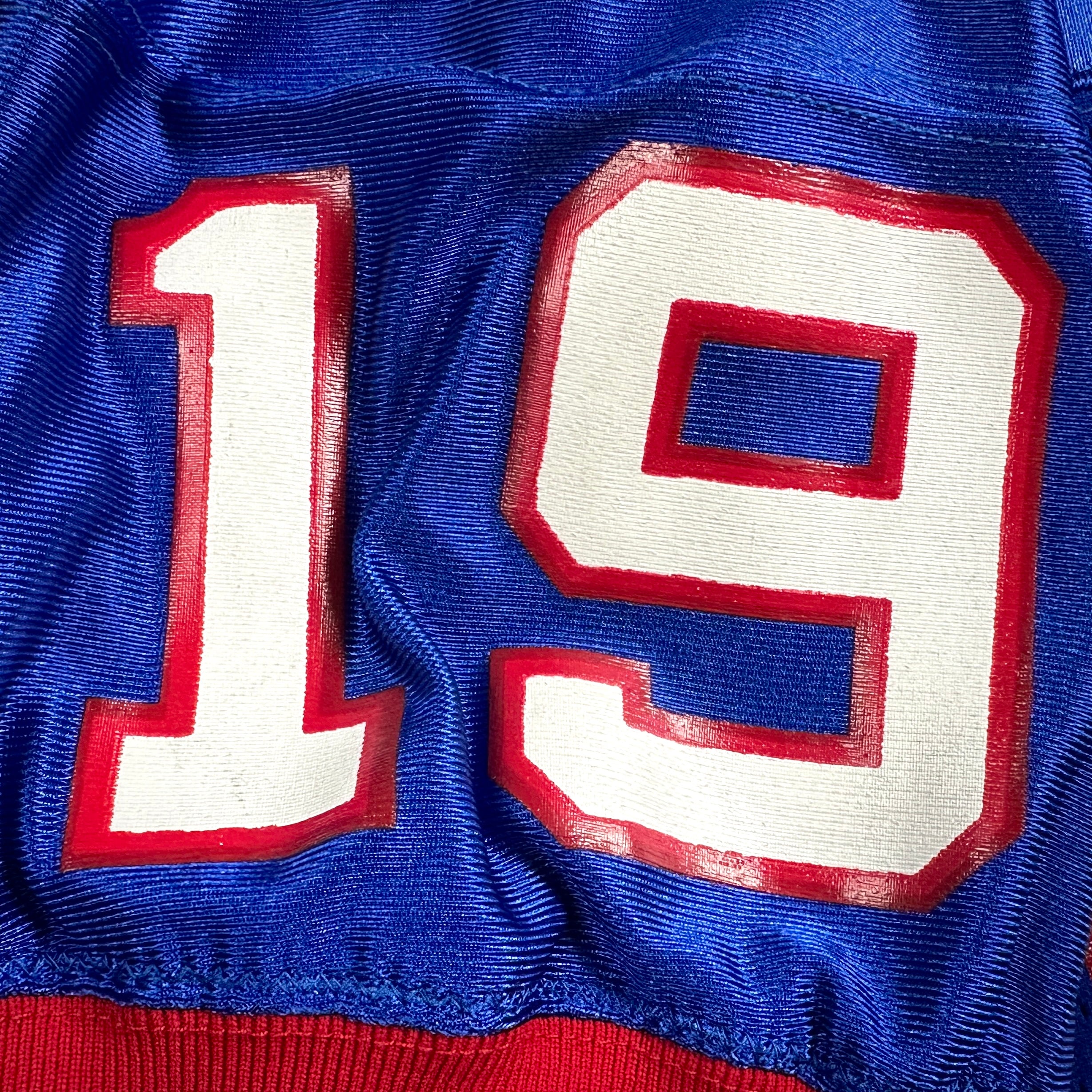 1994 Apex NFL Game Used Worn Jersey New York Giants Greg “Flea” Harrell Sz. 44
