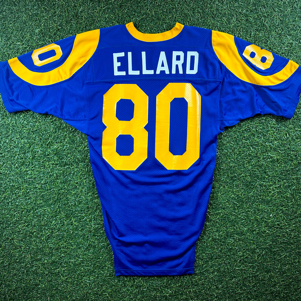 1990 Russell Athletic NFL Team Issued Game Jersey Los Angeles Rams Henry Ellard Sz. 42