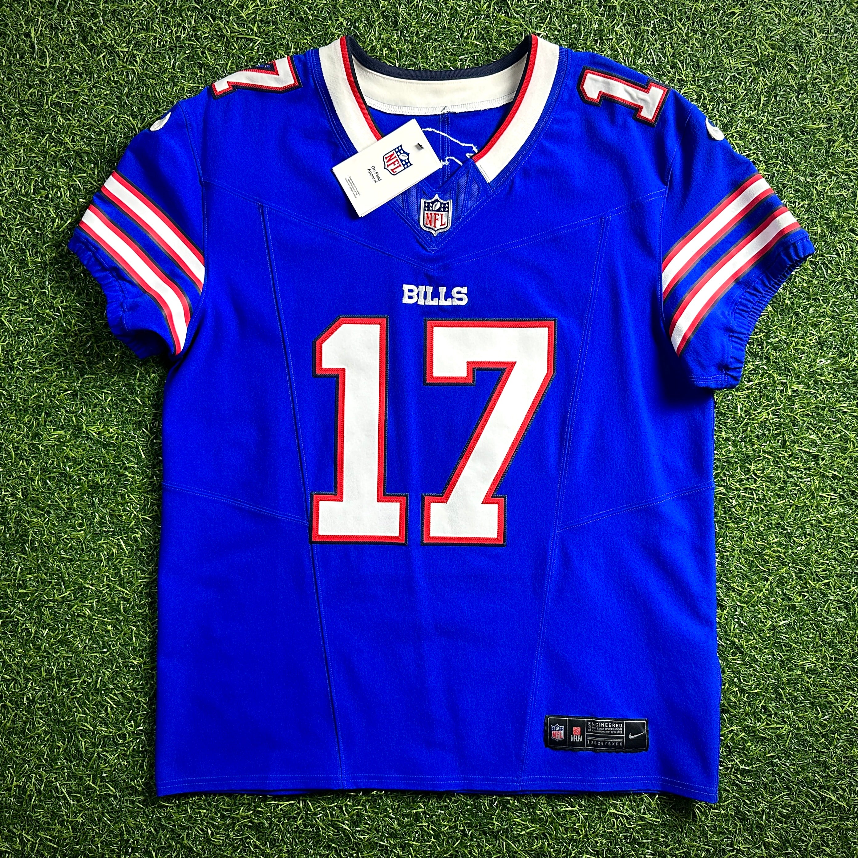 New! Nike NFL Vapor FUSE Elite Authentic Jersey Buffalo Bills Josh Allen Sz. 44 NWT