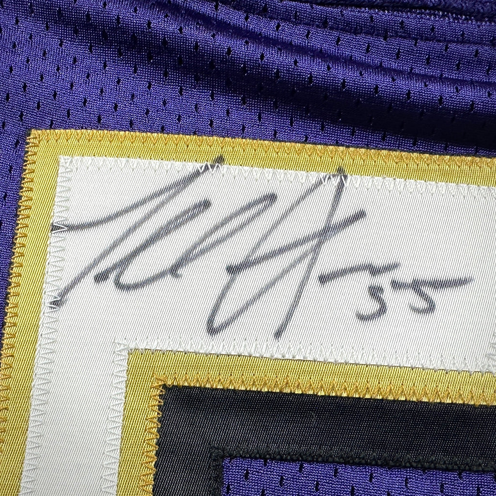 2011 Reebok NFL Authentic Team-Issued Game Jersey Baltimore Ravens Terrell Suggs Autograph PSA Cert