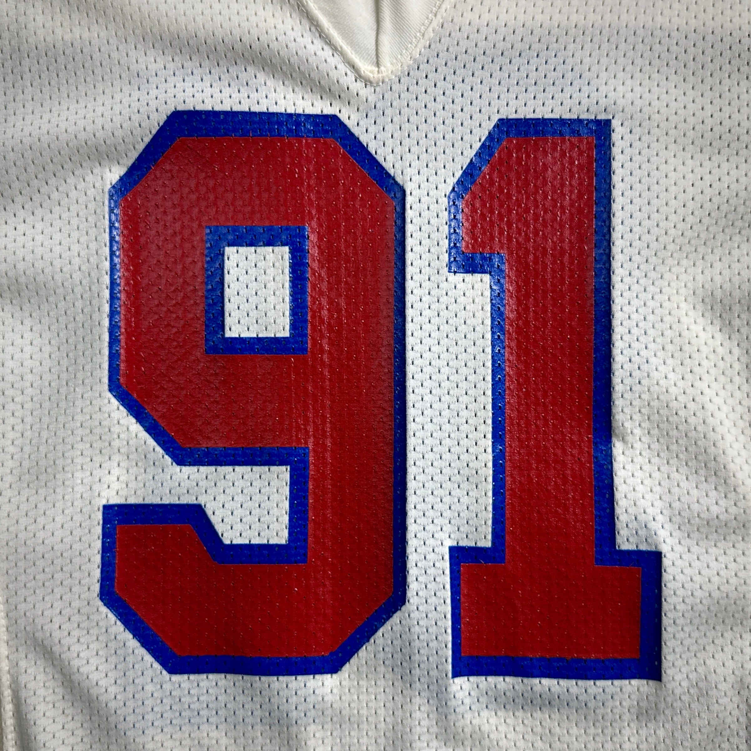 1982 Russell NFL Game-Used Jersey New England Patriots George Crump Sz. 50
