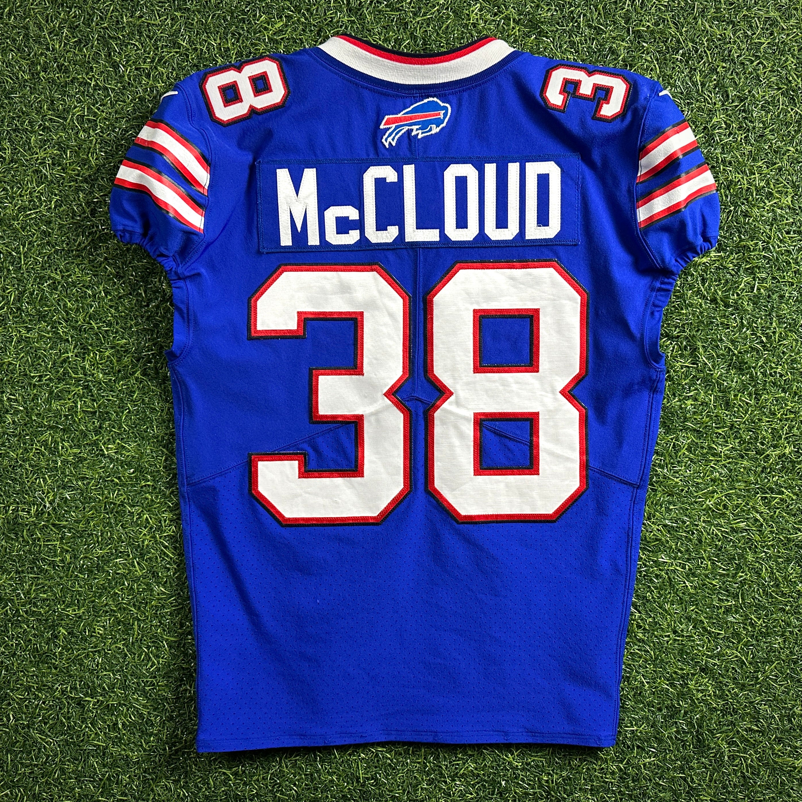 2021 Nike NFL Game-Used Jersey Buffalo Bills Nick McCloud Sz. 40 Team COA