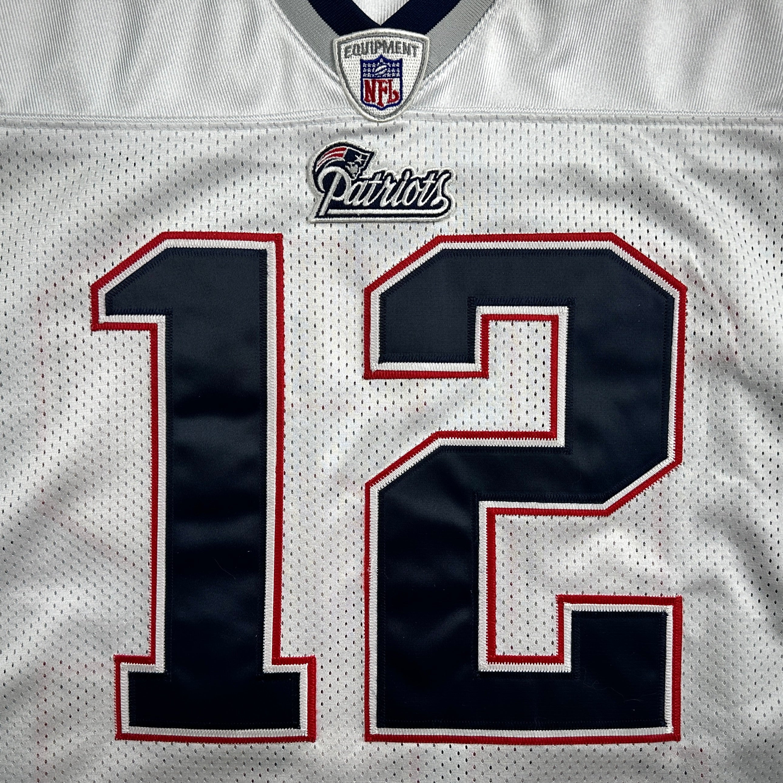 2007 Reebok NFL Authentic Jersey New England Patriots Tom Brady Sz. 52 Vintage MVP