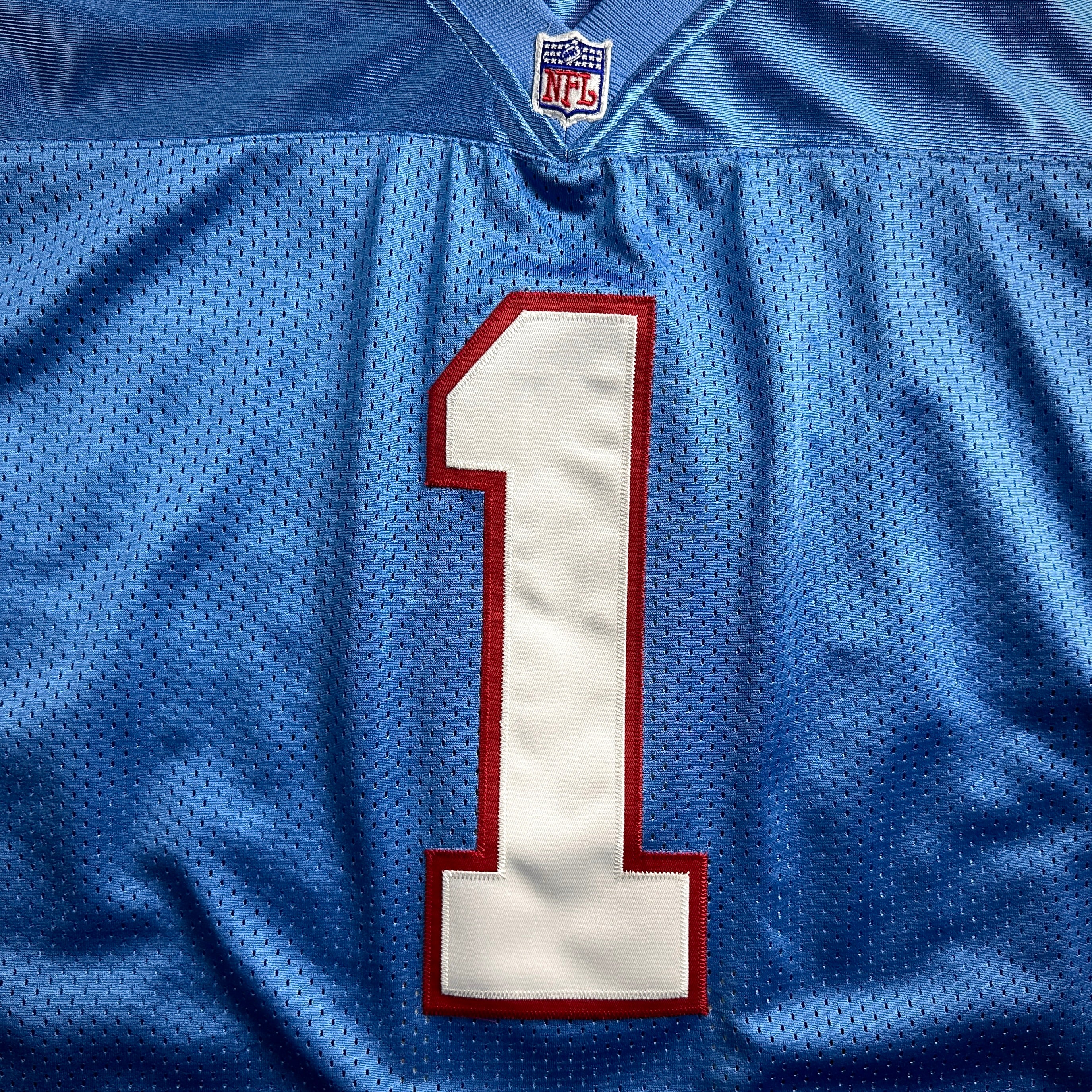 New! Mitchell & Ness 1993 Authentic Jersey Houston Oilers Warren Moon Sz. 52 NWT
