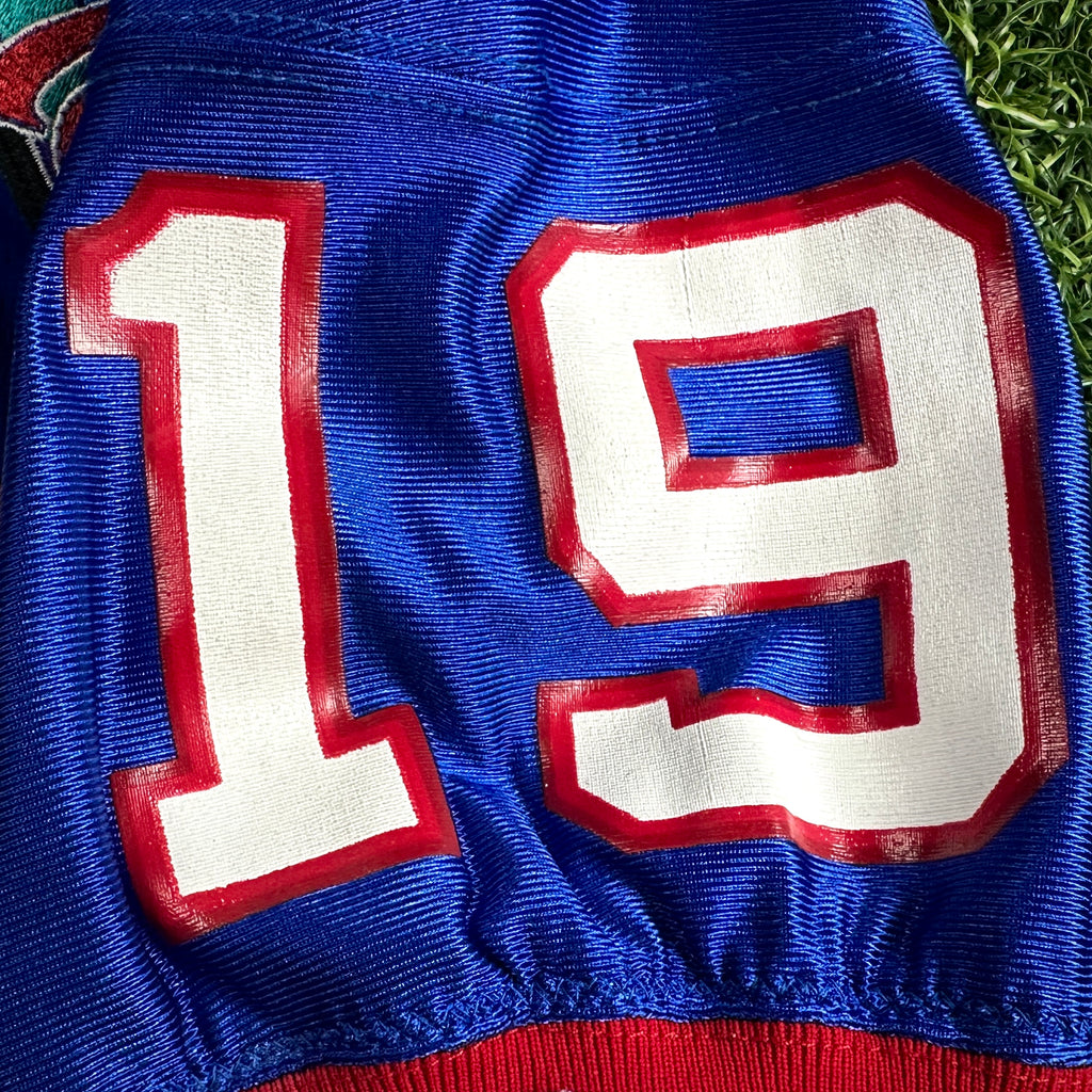 1994 Apex NFL Game Used Worn Jersey New York Giants Greg “Flea” Harrell Sz. 44