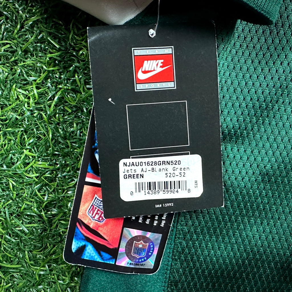 New! 2000 Nike NFL Authentic Jersey New York Jets Victor Green Sz. 52 NWT