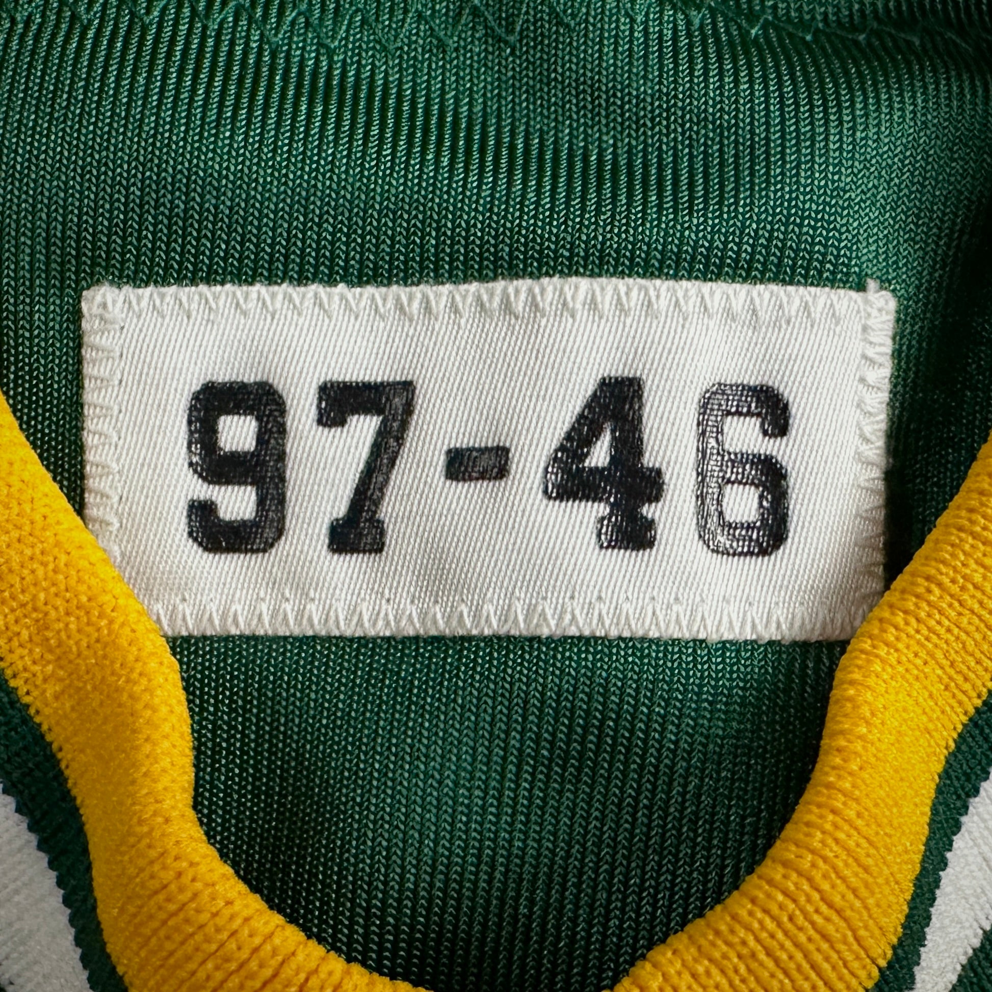 1997 Nike NFL Pro Line Team-Issued Game Jersey Green Bay Packers Reggie White Sz. 46 LINE Berlin WI
