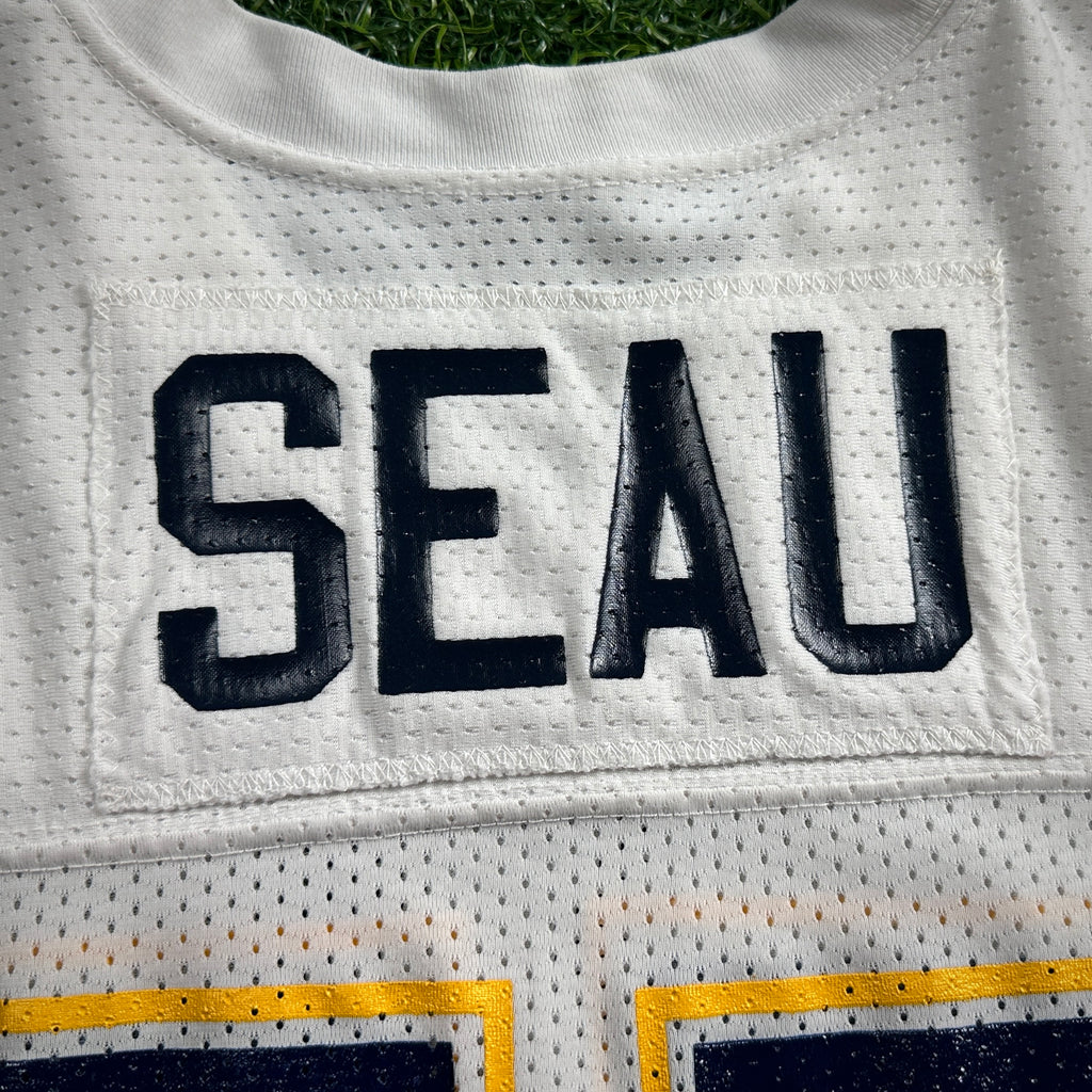 1993 Russell NFL Team Issued Game Jersey San Diego Chargers Junior Seau HOF