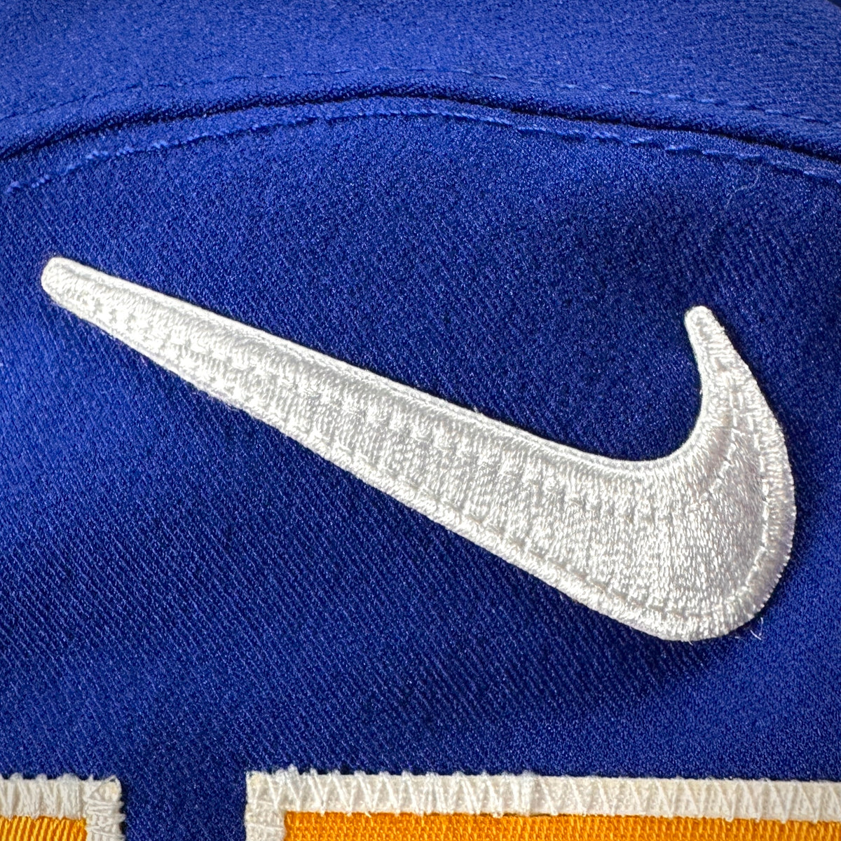 New! Nike NFL X NHL Vapor Elite Authentic Jersey Buffalo Bills Sabres Josh Allen Blue Sz. 44