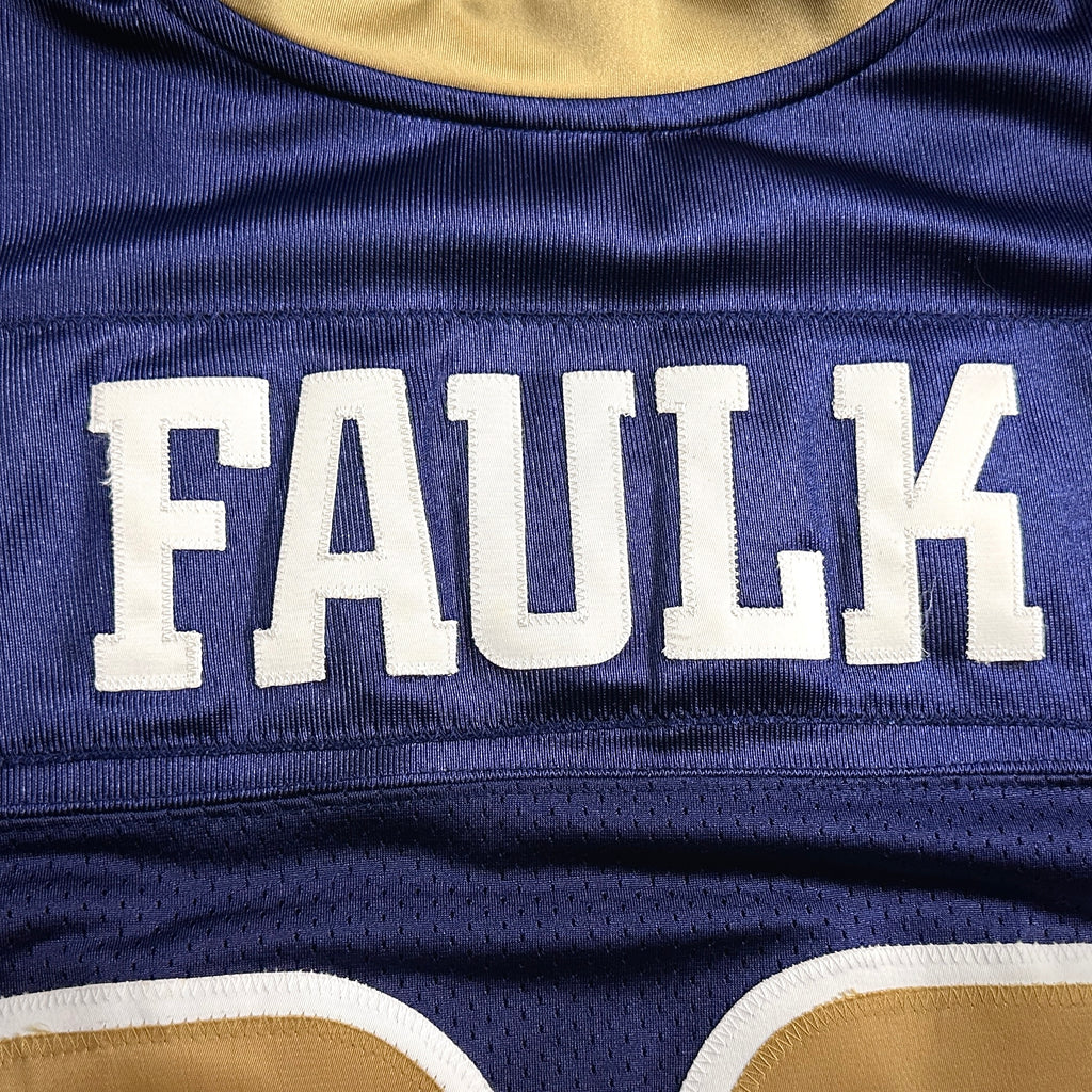 2004 Reebok NFL Authentic Jersey St. Louis Rams Marshall Faulk Sz 52 Vintage HOF