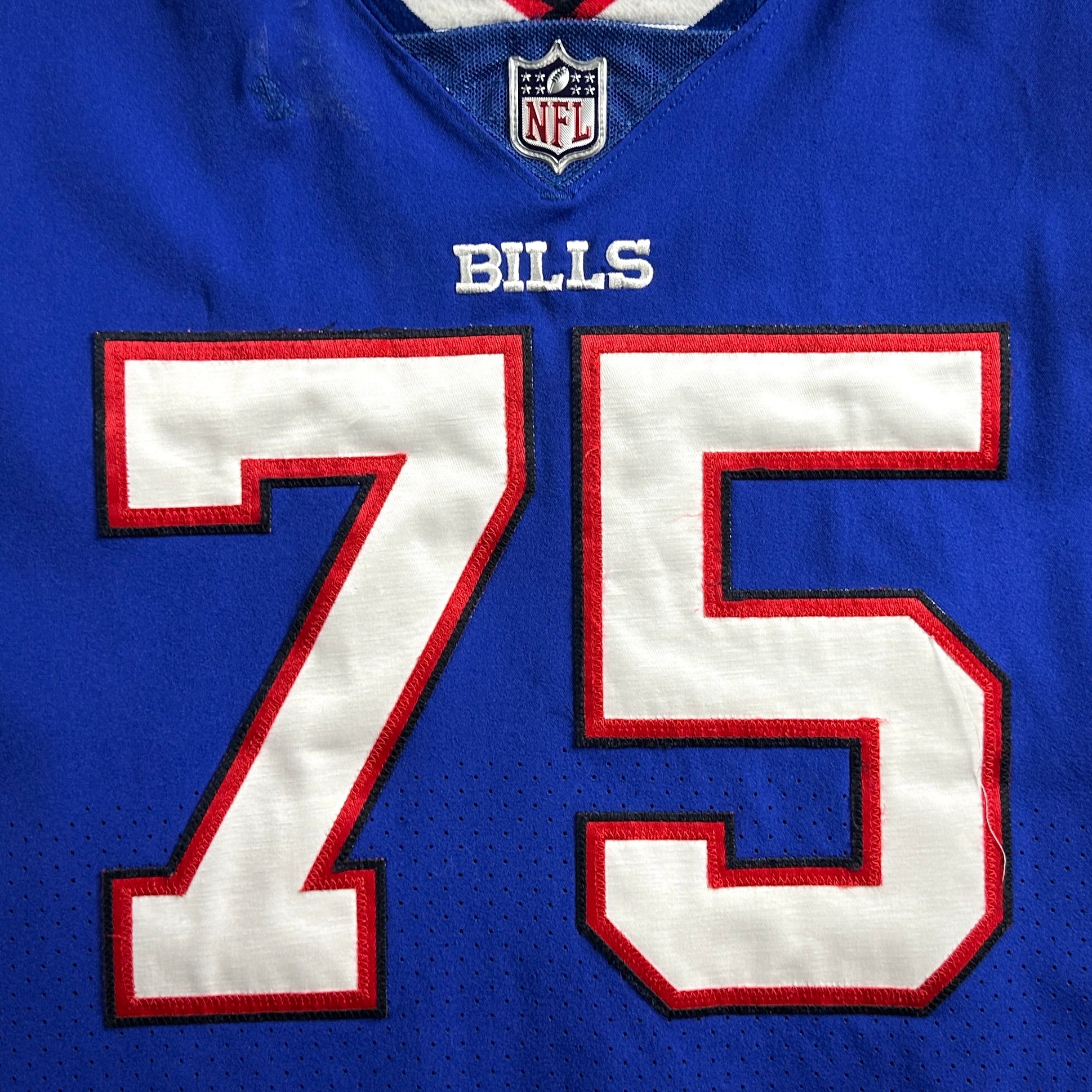 2022 Nike NFL Game-Used Jersey Buffalo Bills Greg Van Roten Sz. 48 Team COA