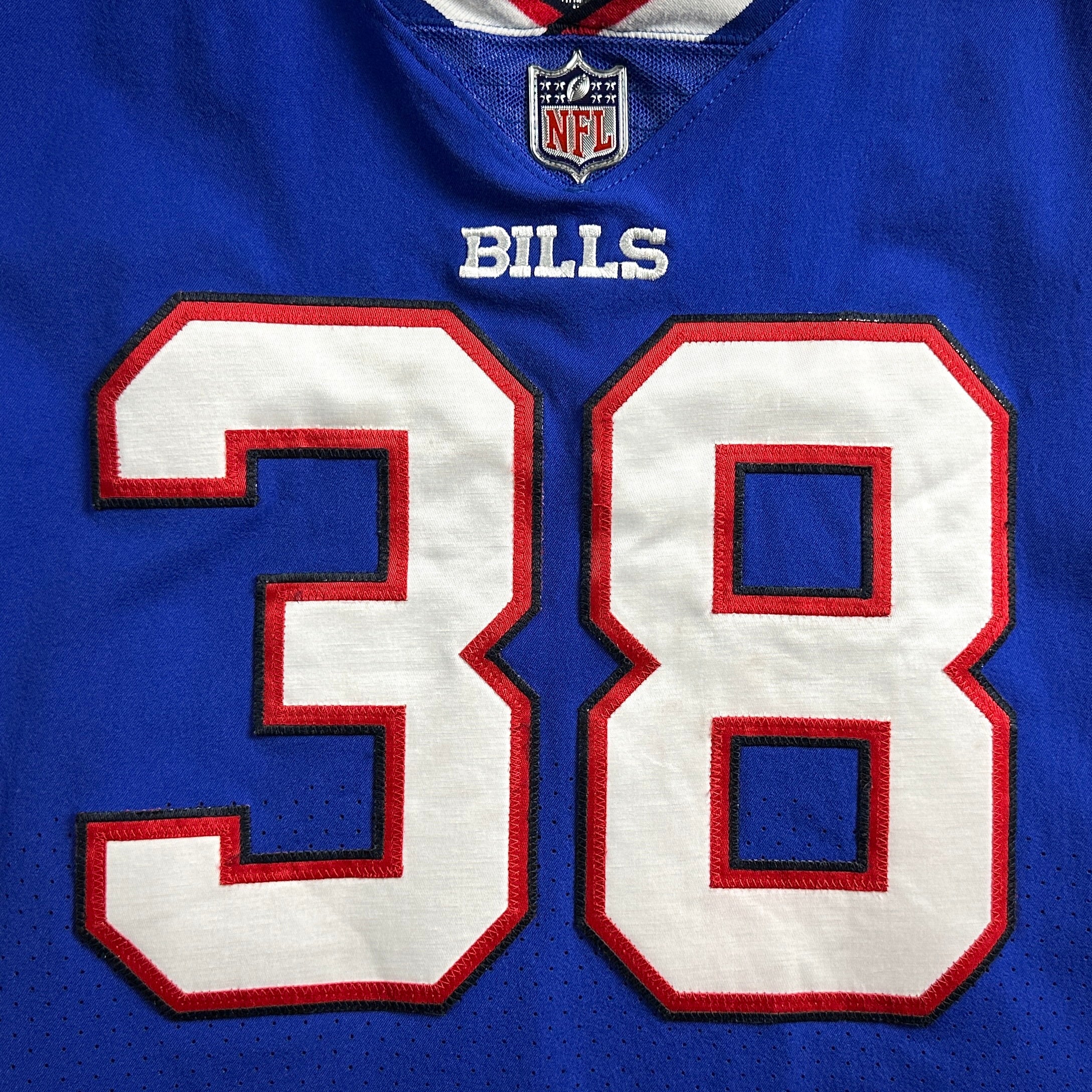 2021 Nike NFL Game-Used Jersey Buffalo Bills Nick McCloud Sz. 40 Team COA