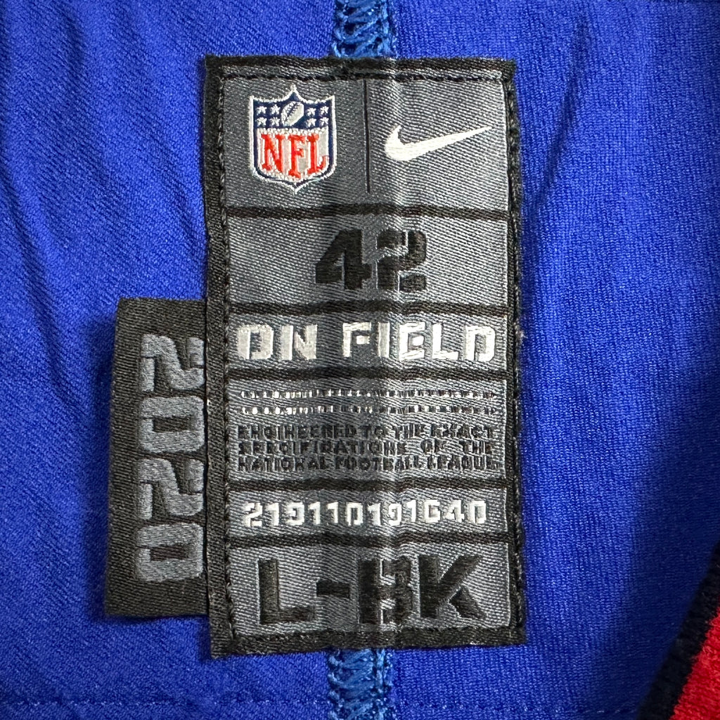 2020 Nike NFL Game-Used Jersey Buffalo Bills Darryl Johnson Sz. 42 Team COA
