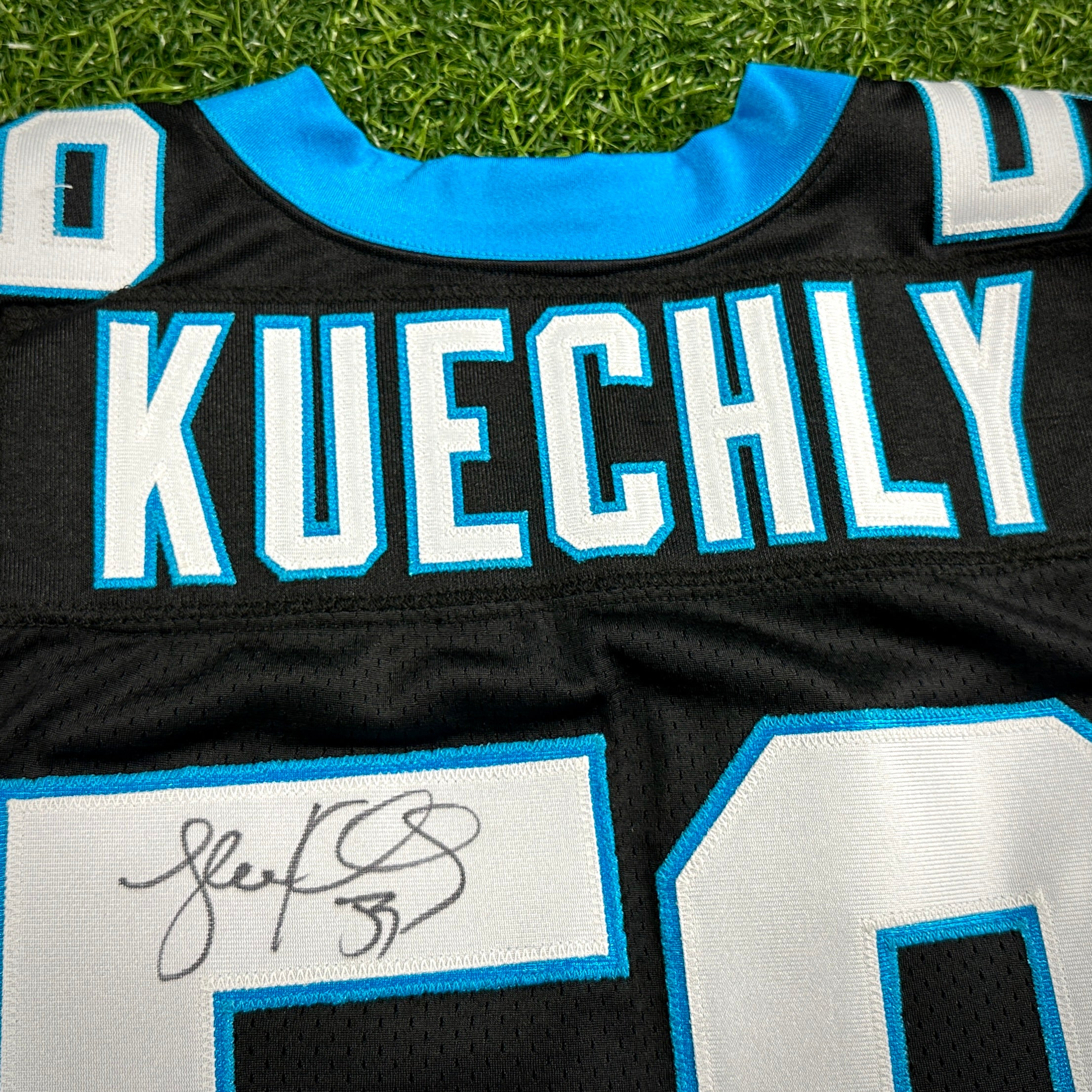 2018 Nike NFL Game Issued Jersey Carolina Panthers Luke Kuechly Autograph JSA