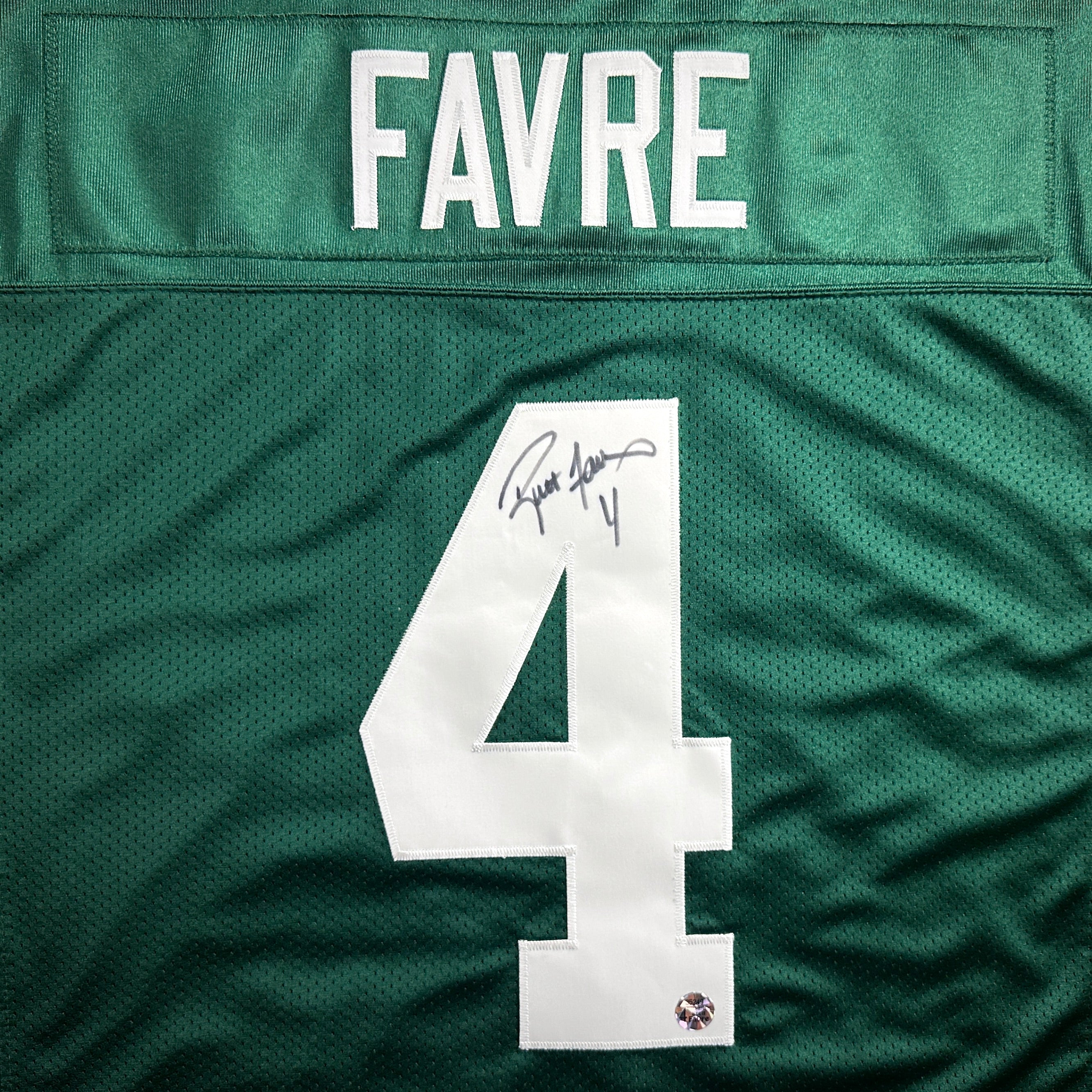 New! 2004 Reebok NFL Authentic Jersey Green Bay Packers Brett Favre Sz. 48 Autograph COA