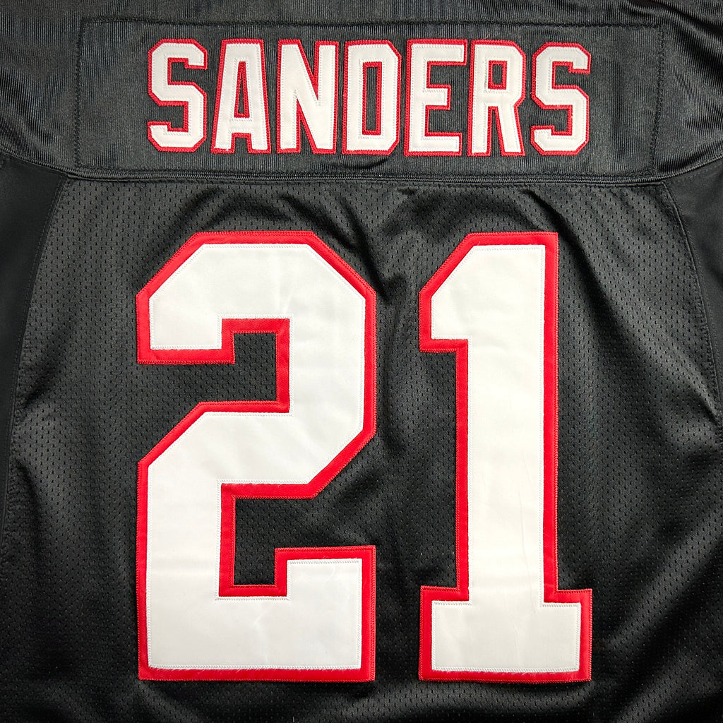 New! Reebok NFL Authentic Jersey Atlanta Falcons Deion Sanders Sz. 52 Helmet Tag