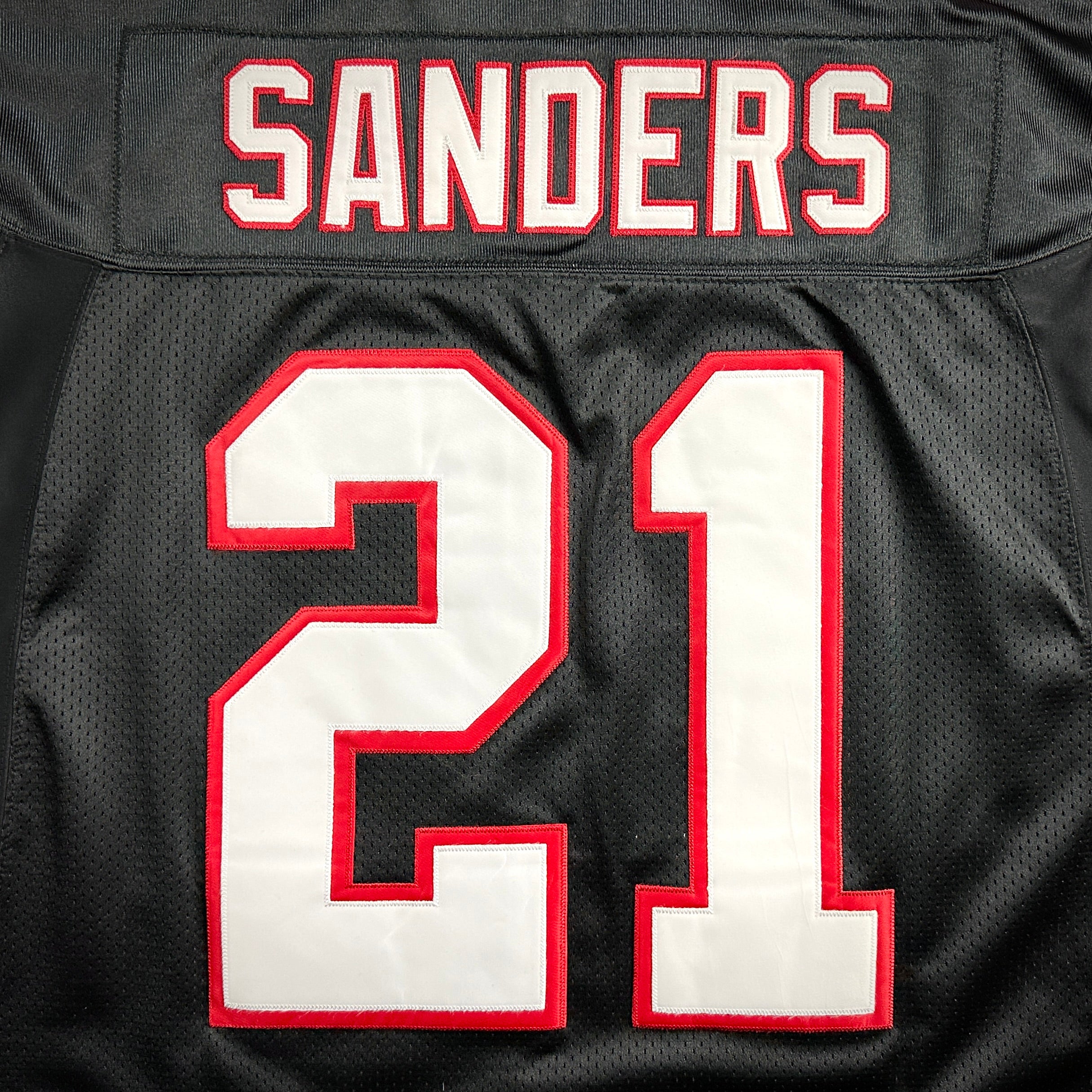 New! Reebok NFL Authentic Jersey Atlanta Falcons Deion Sanders Sz. 52 Helmet Tag