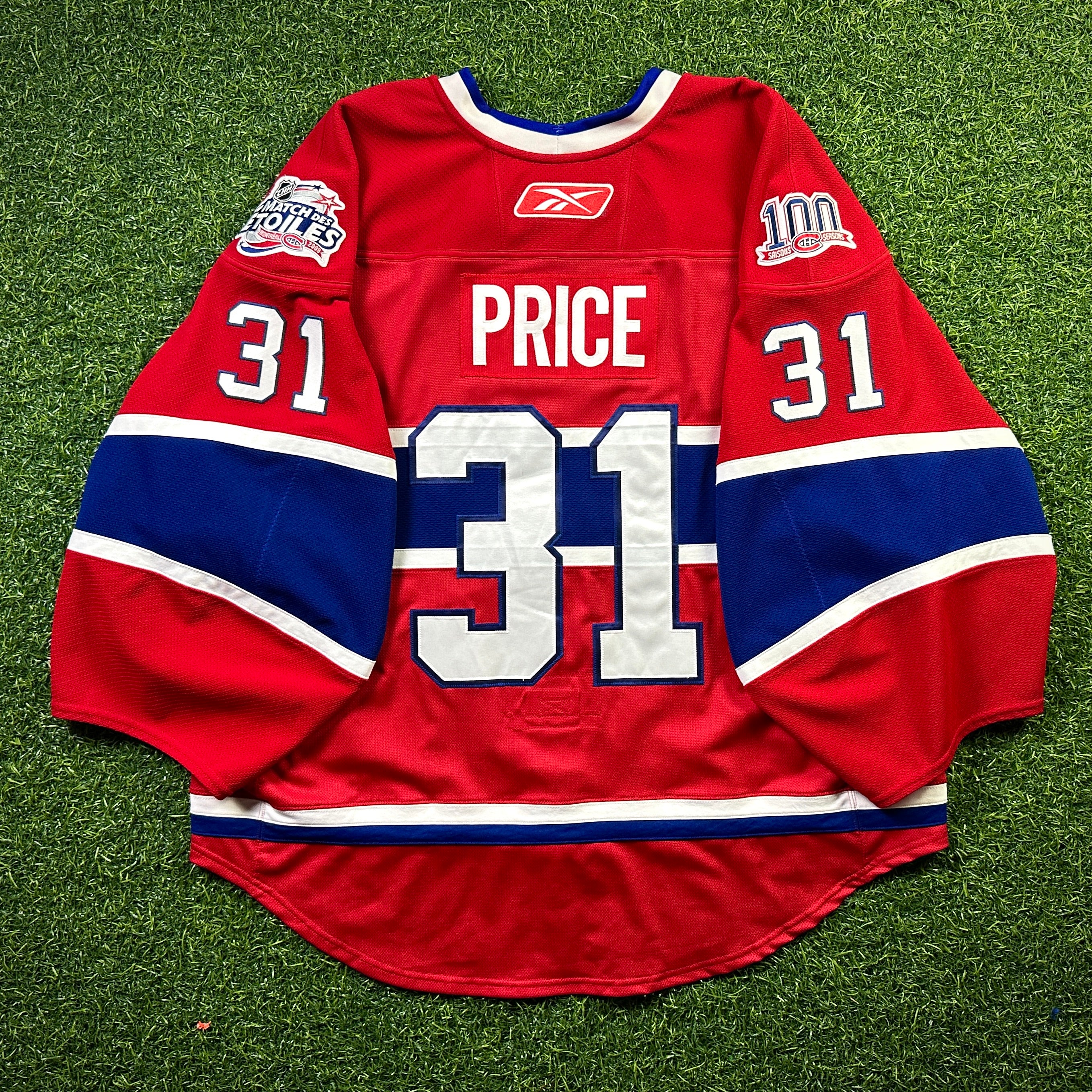 2008/09 Reebok NHL Authentic Pro Model Jersey Montreal Canadiens Carey Price Sz. 58 Goalie Cut