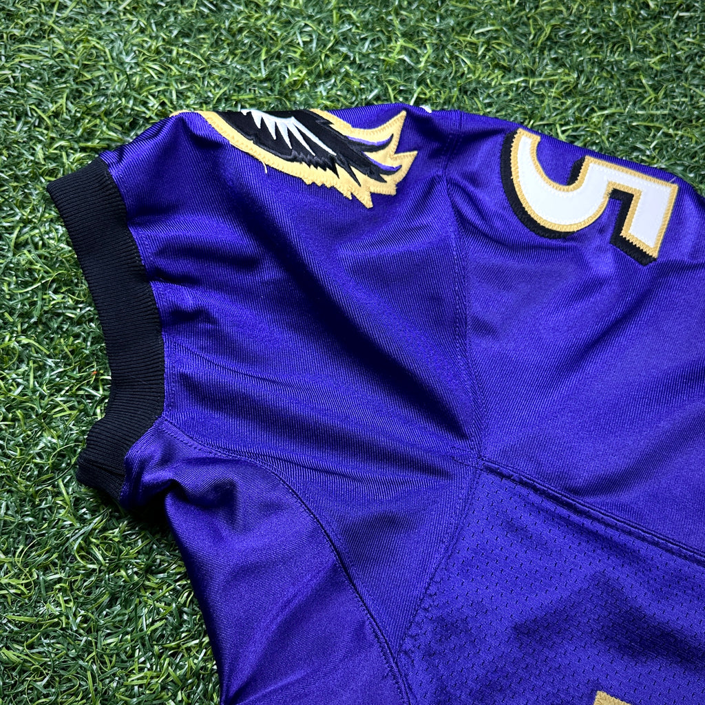 1999 Nike NFL Team-Issued Game Jersey Baltimore Ravens Jonathan Ogden Autograph Sz. 48
