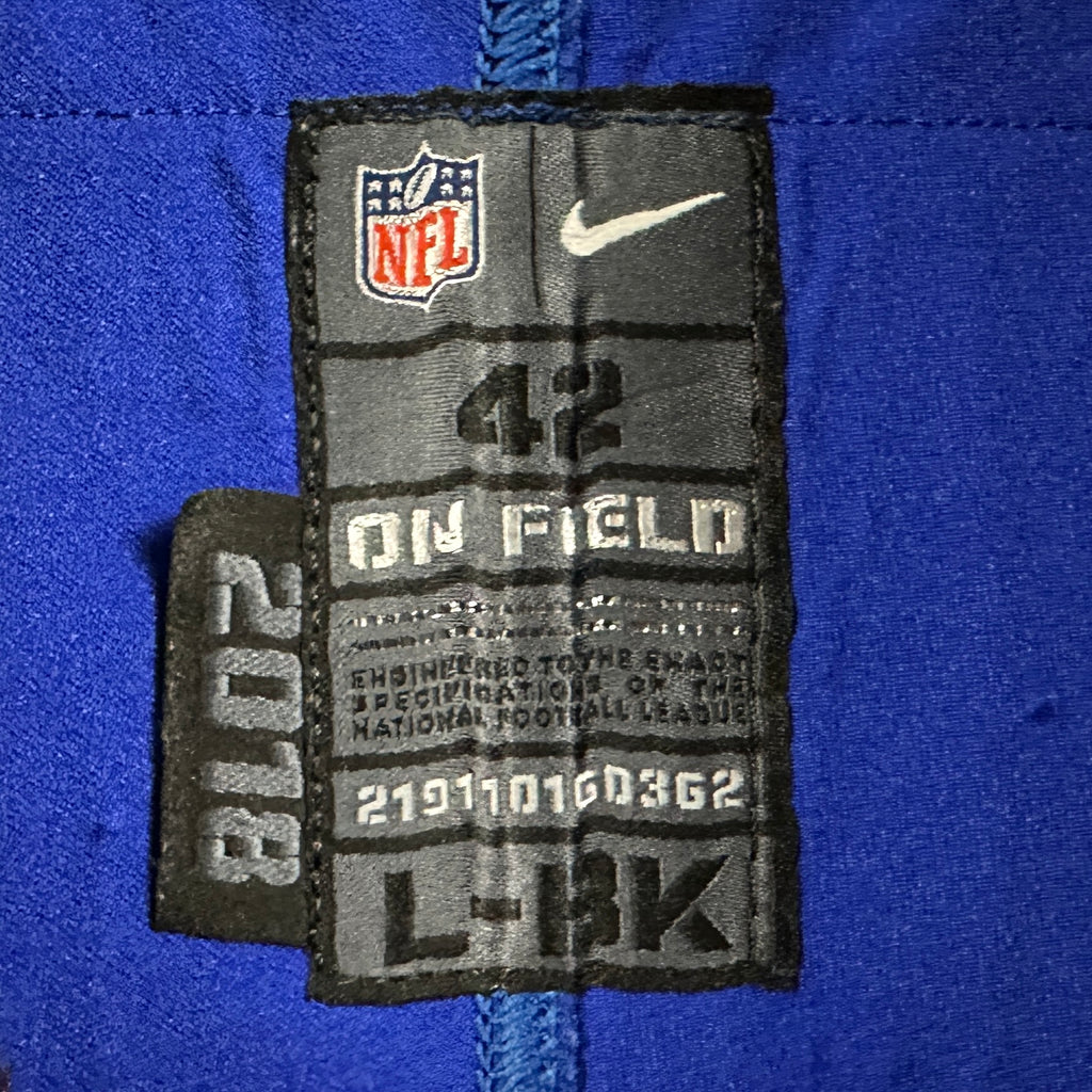 2022 Nike NFL Game-Used Jersey Buffalo Bills Raheem Blackshear Sz. 42 Team COA