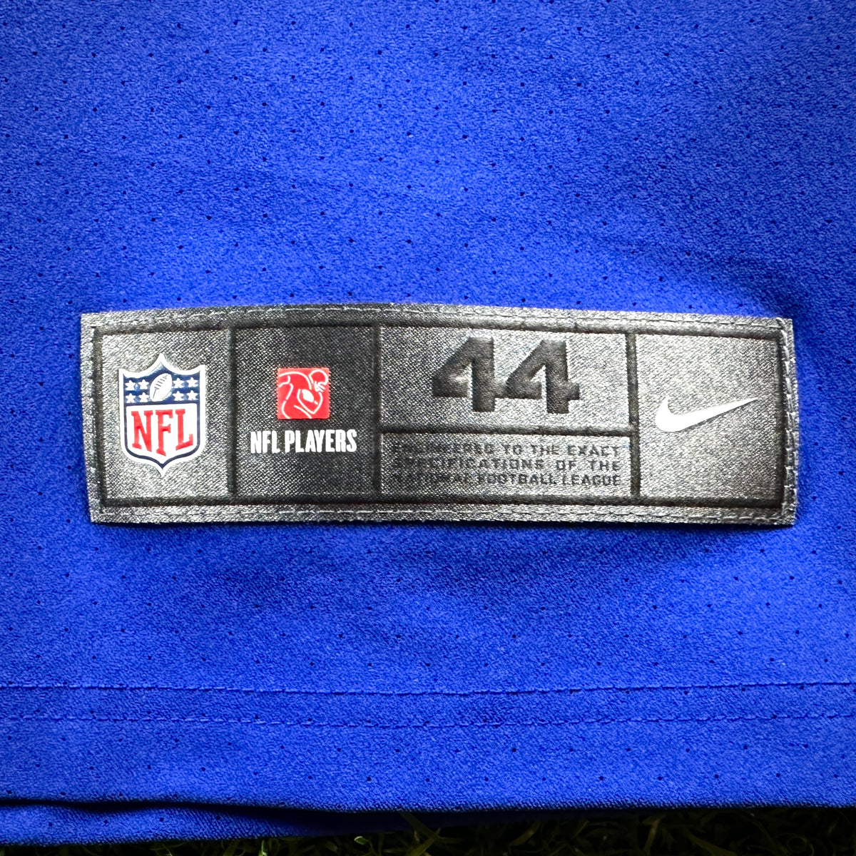 New! Nike NFL X NHL Vapor Elite Authentic Jersey Buffalo Bills Sabres Josh Allen Blue Sz. 44