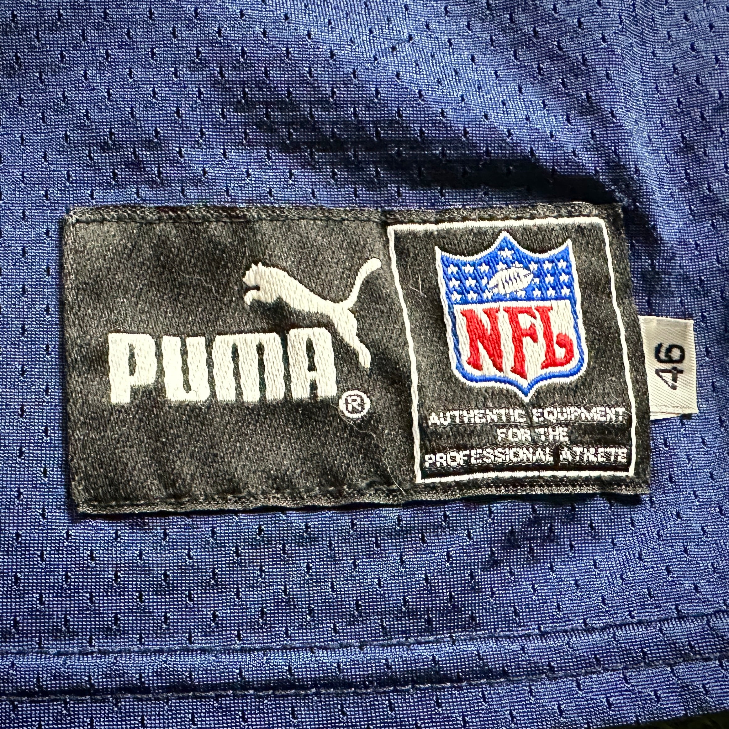 1999 Puma NFL Authentic Jersey Tennessee Titans Yancy Thigpen Sz. 46 Berlin WI