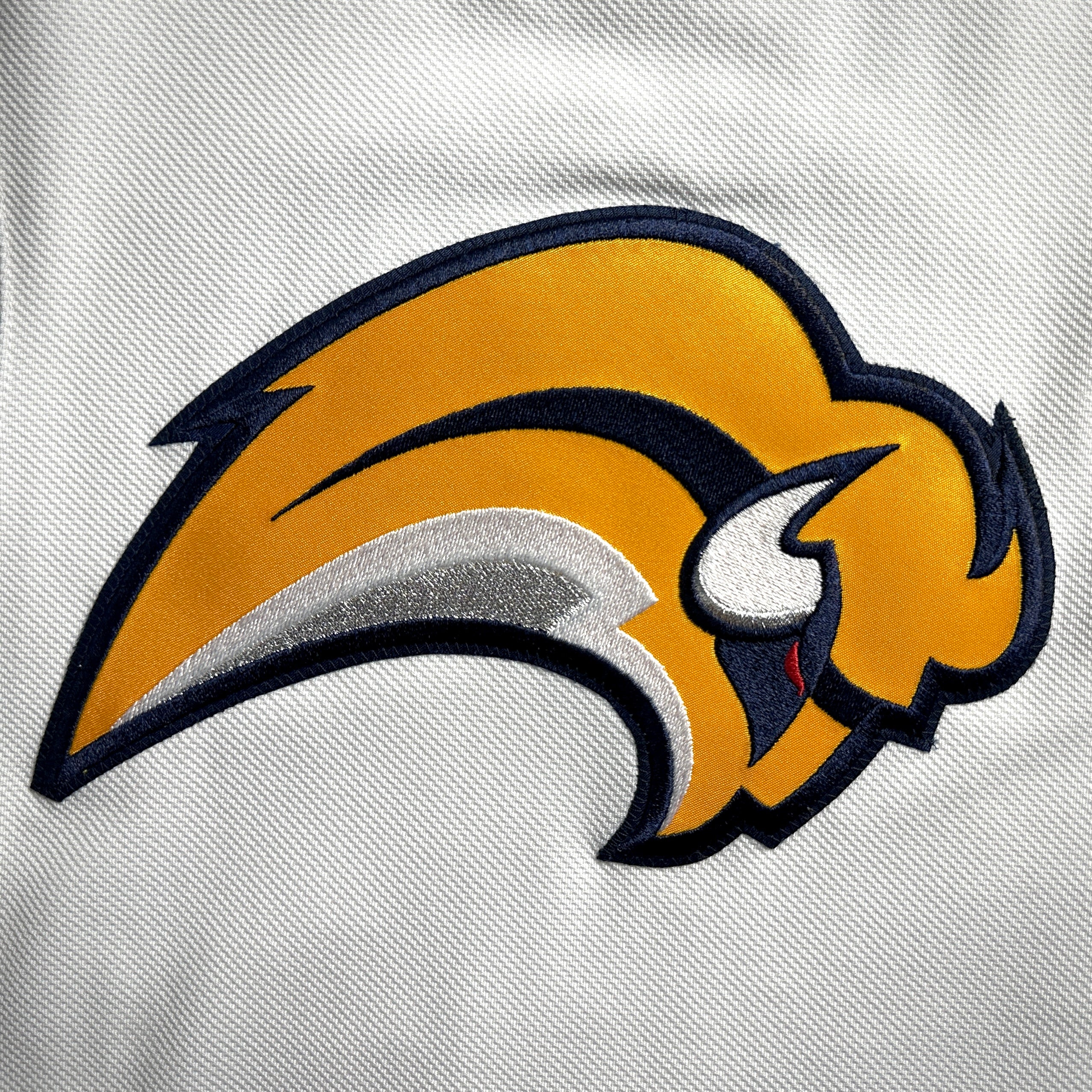 New! 2007/08 Reebok NHL Team-Issued Jersey Buffalo Sabres Sz. 56 White Slug MiC
