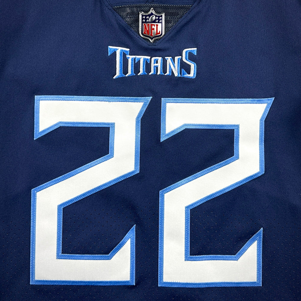 2021 Nike NFL Team-Issued Game Jersey Tennessee Titans Derrick Henry Sz. 44 L-BK