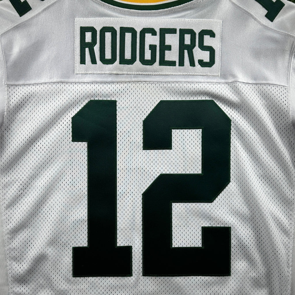 New! 2014 Reebok NFL Elite Authentic Jersey Green Bay Packers Aaron Rodgers Sz. 52 White Away