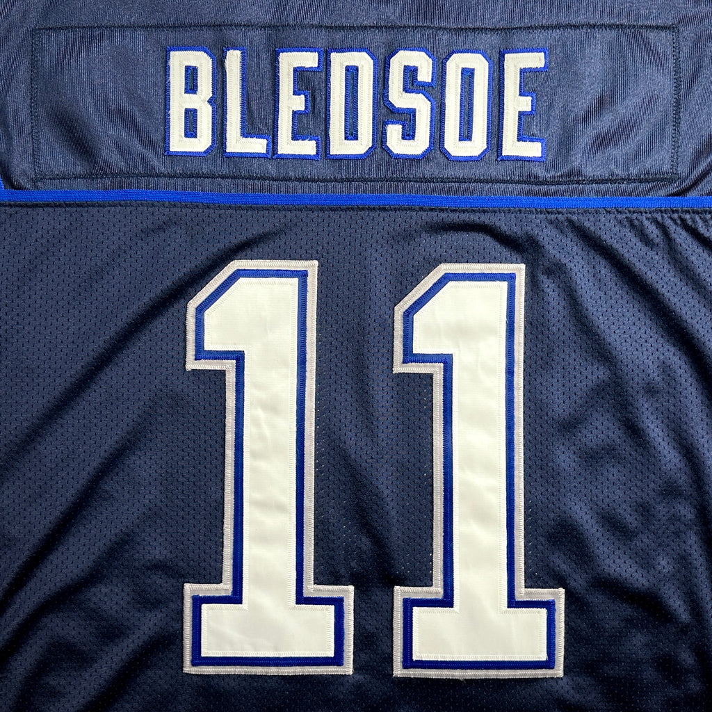 2002 Reebok NFL Authentic Jersey Buffalo Bills Drew Bledsoe Sz. 52 Vintage