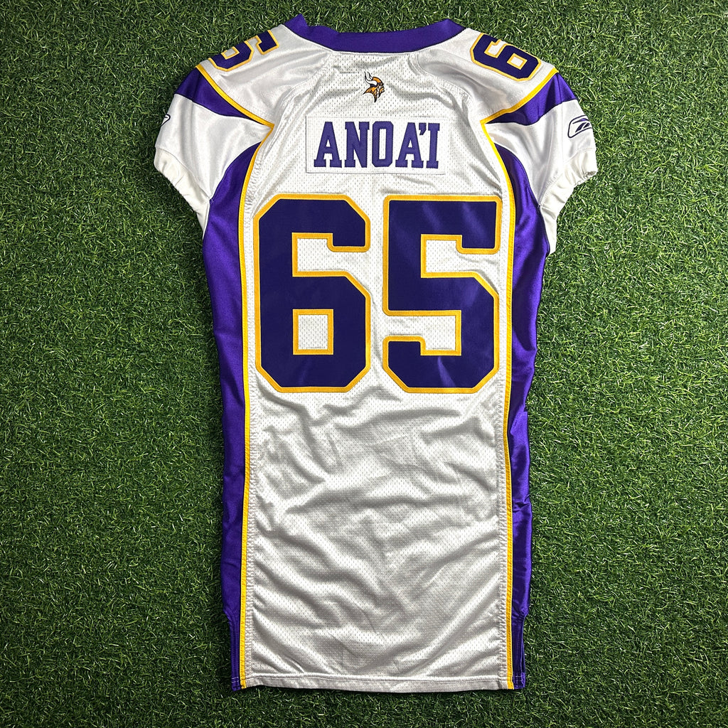 2007 Reebok NFL Team Issued Jersey Minnesota Vikings Joe Anoa’i Roman Reigns WWE Sz. 48