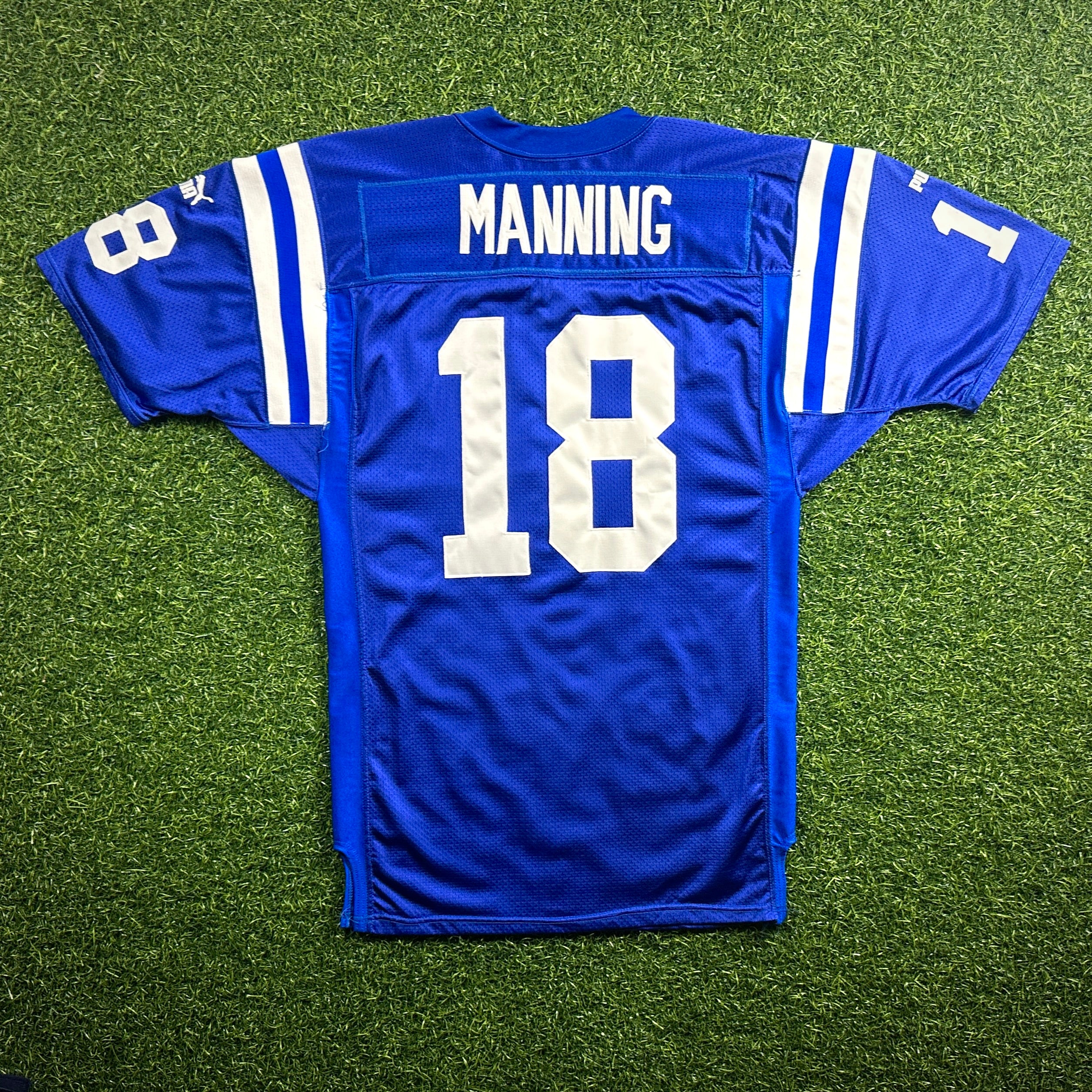 1999 Puma NFL Team Issued Game Jersey Indianapolis Colts Peyton Manning Sz. 46
