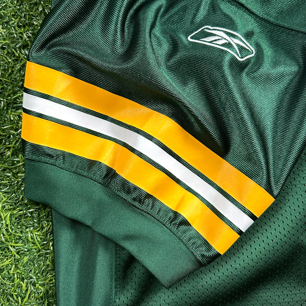 New! Reebok NFL Authentic Jersey Green Bay Packers Brett Favre Sz. 50 Vintage