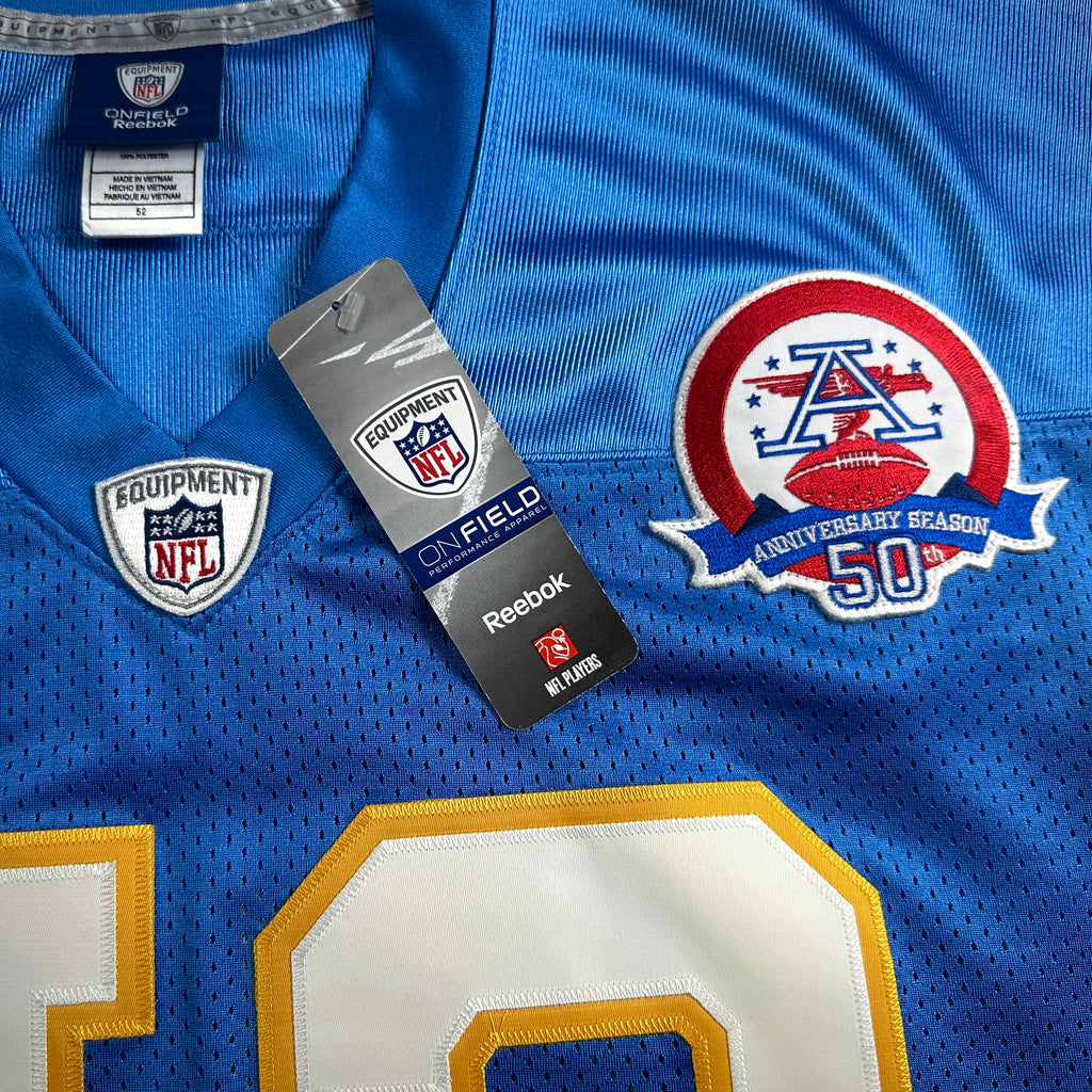 New! 2009 NFL Authentic Throwback Jersey San Diego Chargers Darren Sproles 52