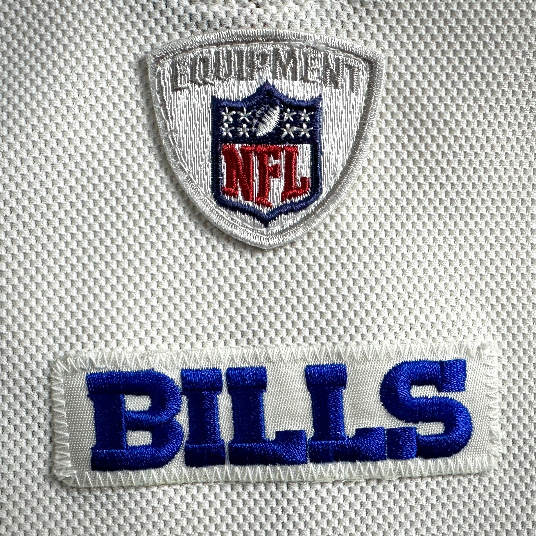 2011 Reebok NFL Authentic Game-Used Jersey Buffalo Bills Felton Huggins Sz. 42