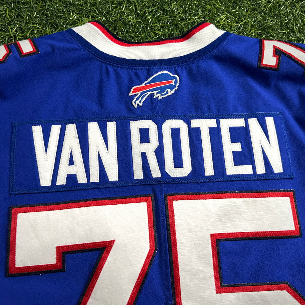 2022 Nike NFL Game-Used Jersey Buffalo Bills Greg Van Roten Sz. 48 Team COA