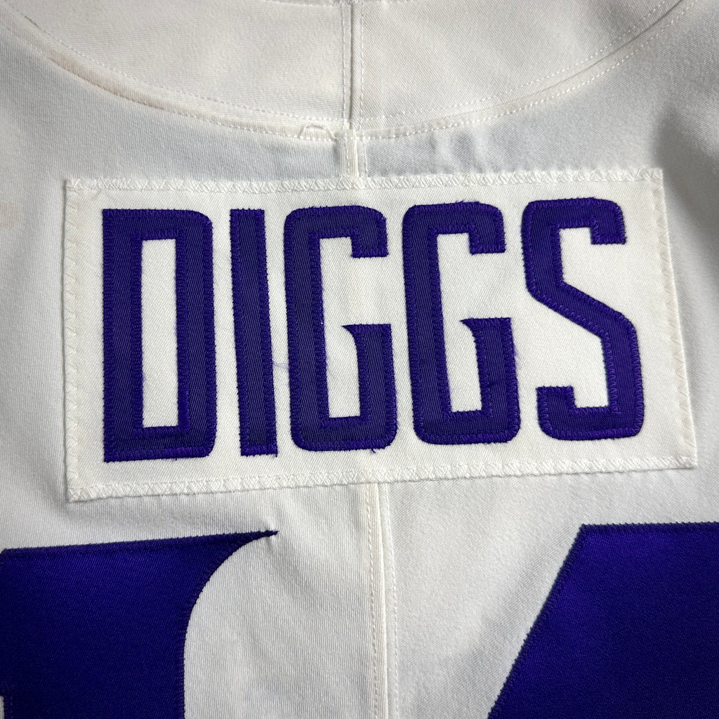 2017 Nike NFL Game Used Worn Away Jersey Minnesota Vikings Sz. 40 L-BK Patriots